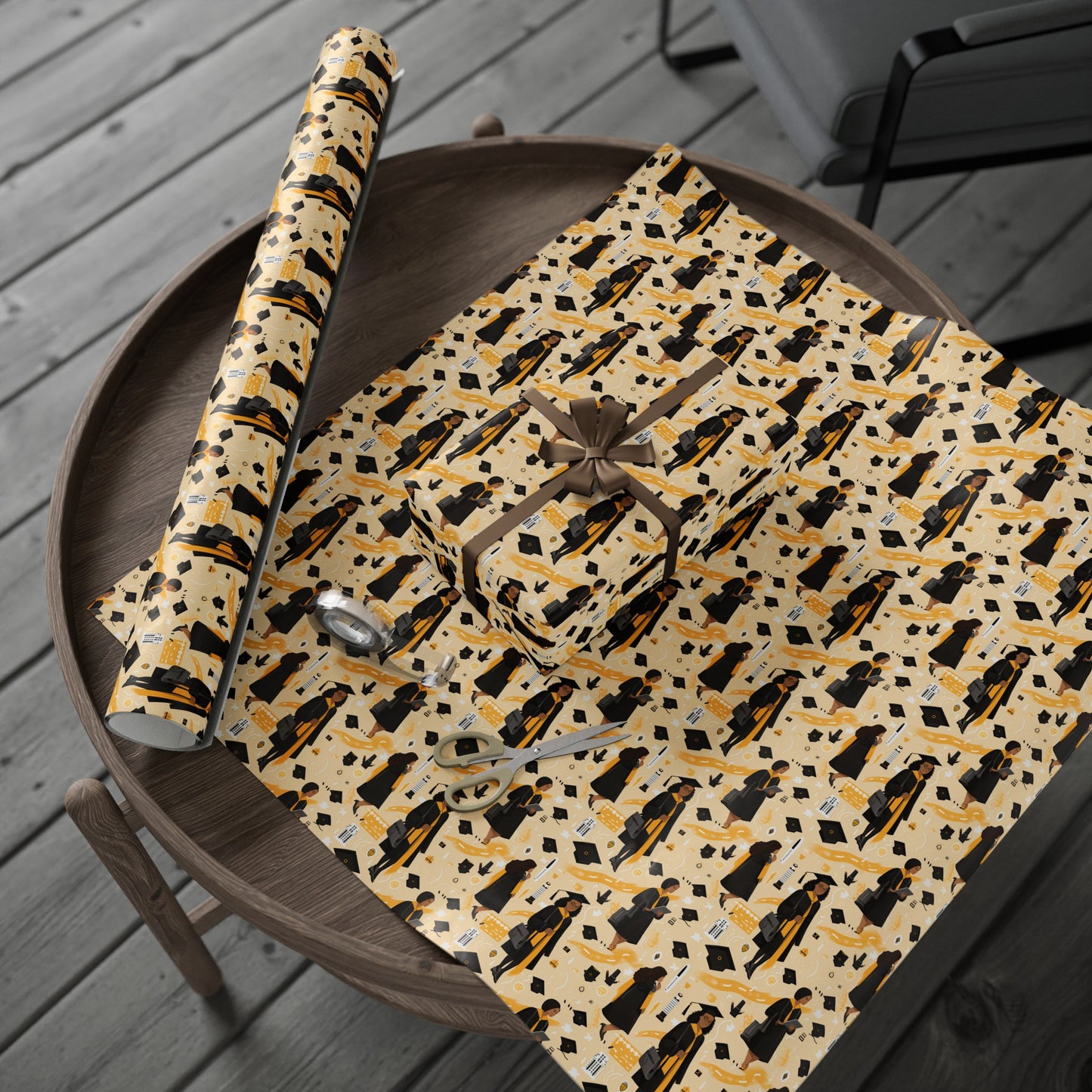 Class of 2024 Black Graduate Celebration Premium Wrapping Paper