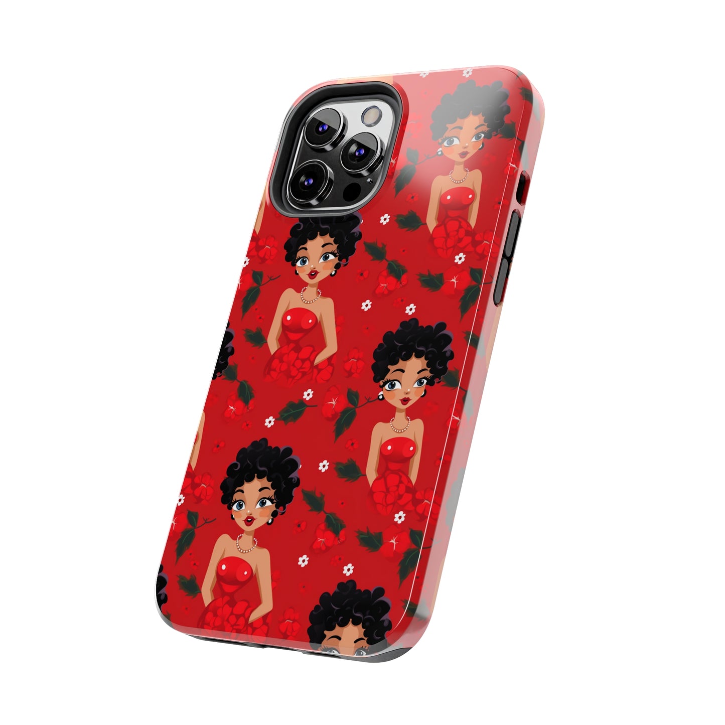 Black Betty Tough iPhone Case, African American Betty Boop iPhone Case