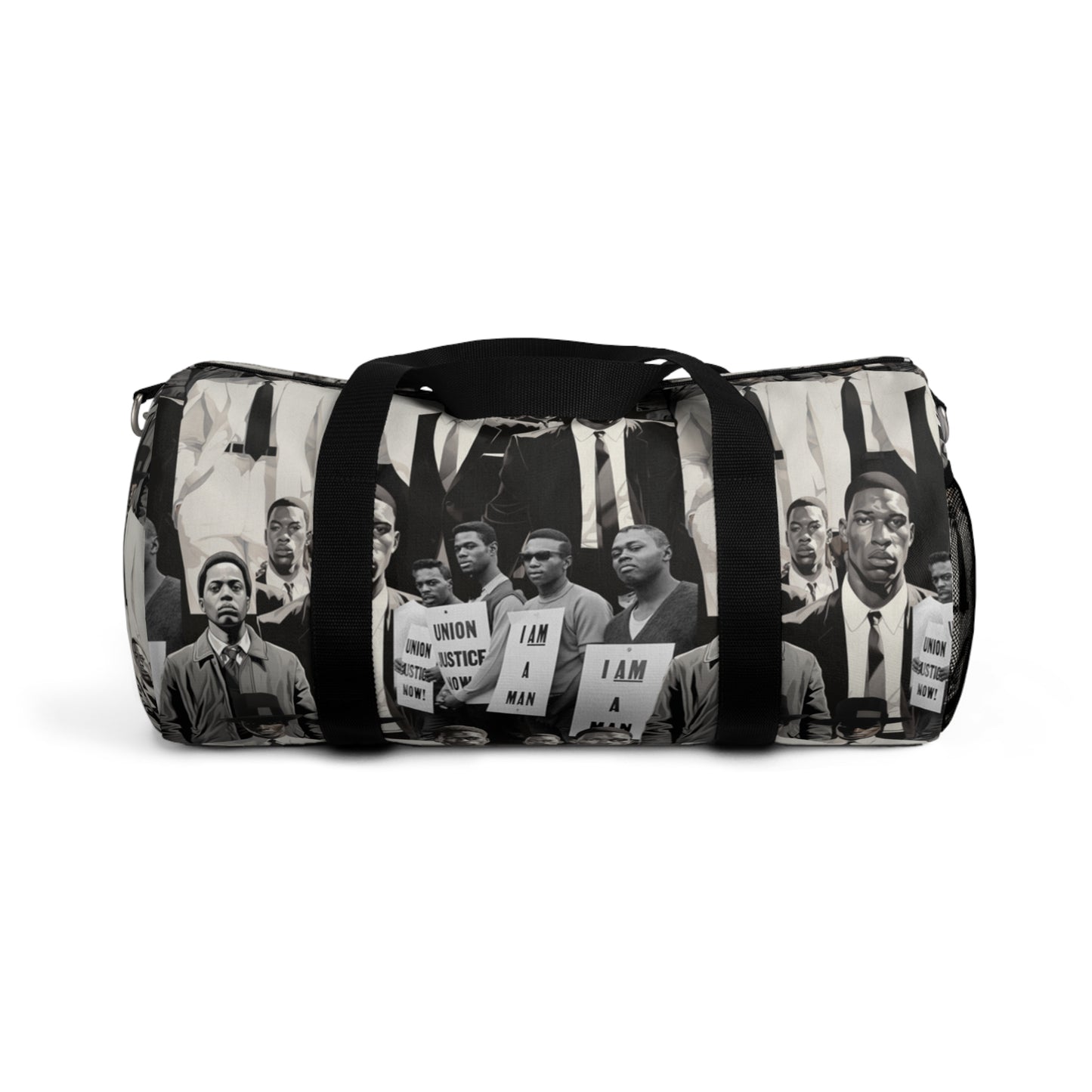 Civil Rights Symbol I Am A Man Black Man Empowerment Duffle Bag, Stylish  Carryall For Black Men