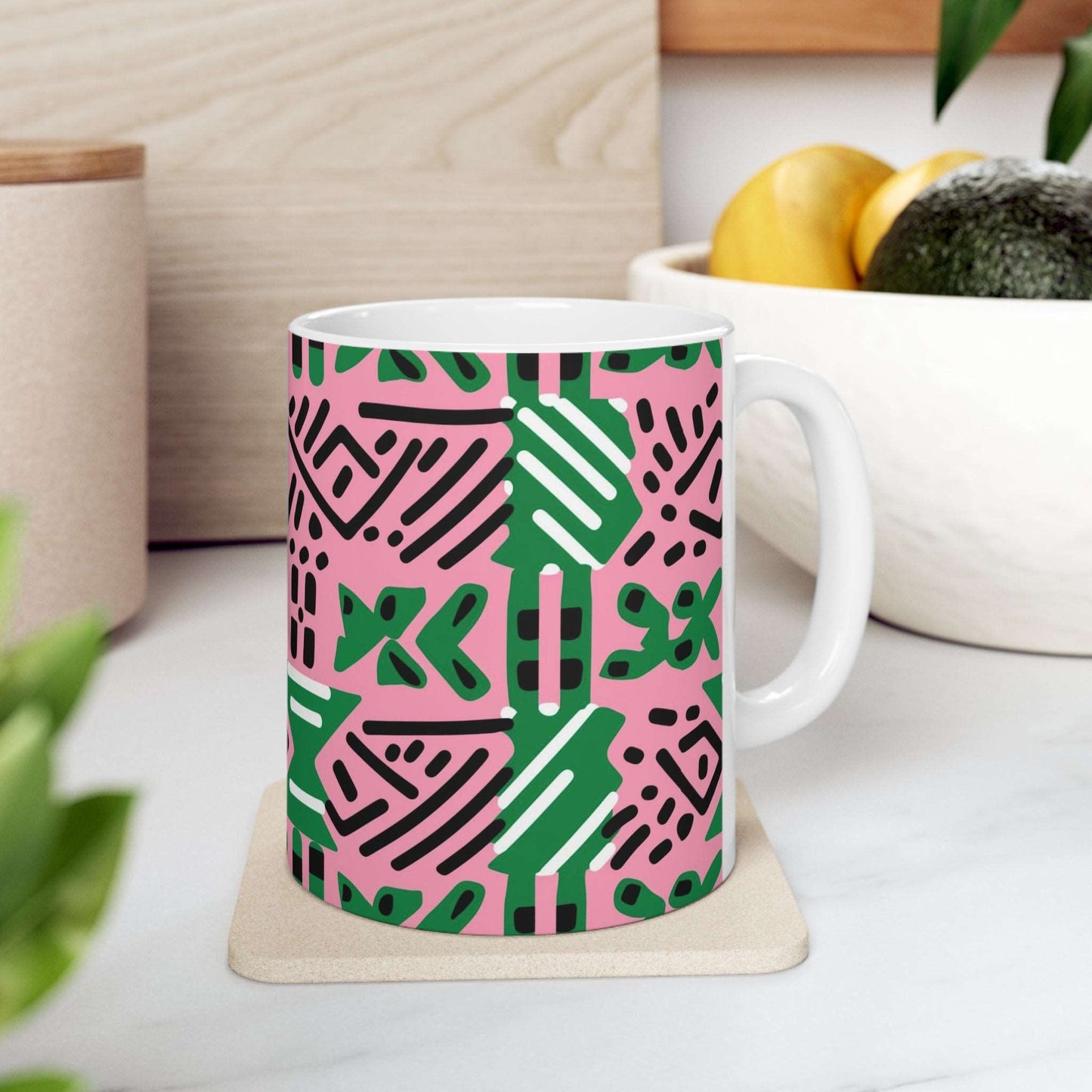 Alpha Kappa Alpha - AKA Sorority Inspired Coffee Mug , Gift For AKA Girl