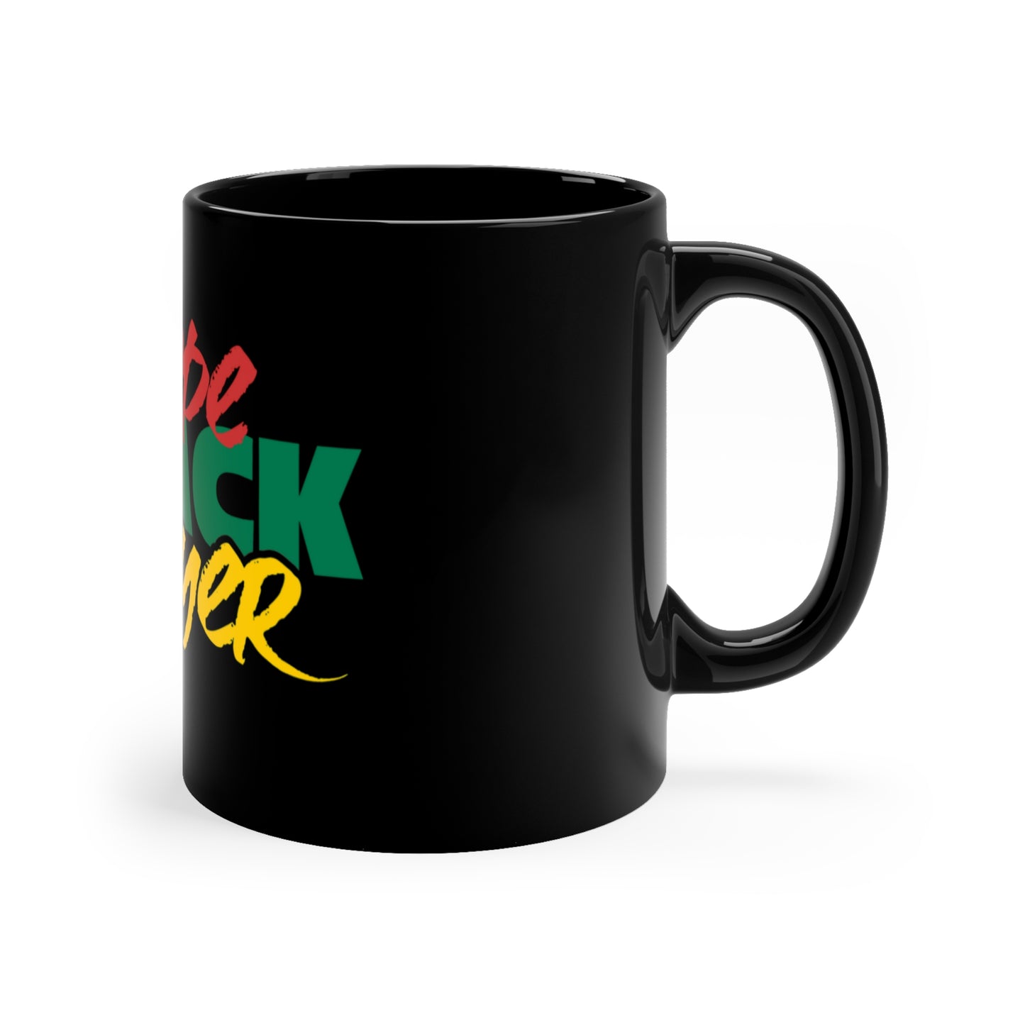 Dope Black Lawyer Black Ceramic 11 Oz Coffee or Tea Mug, Black Attorney Coffee Cup