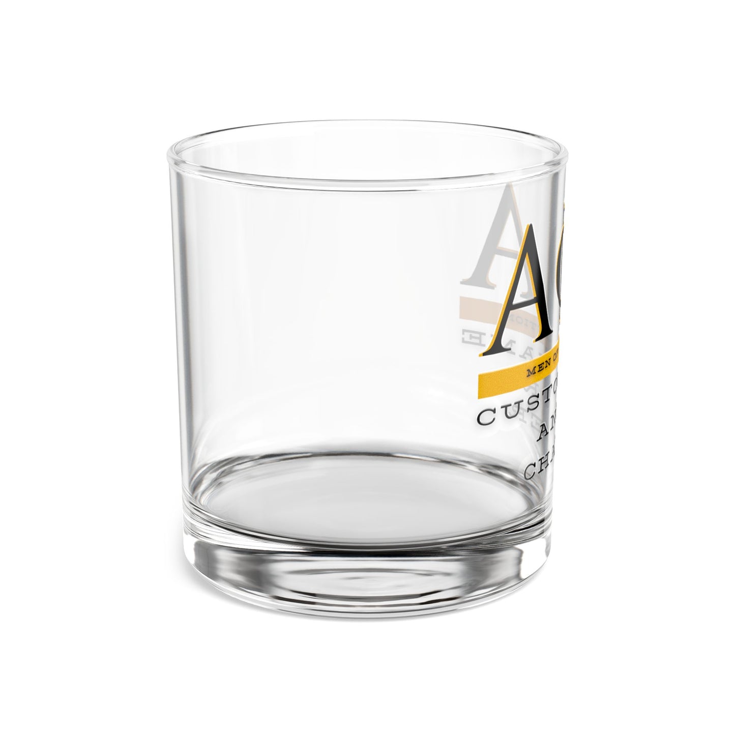 Custom Alpha Phi Alpha Whiskey Glasses - Personalized Fraternity Gift