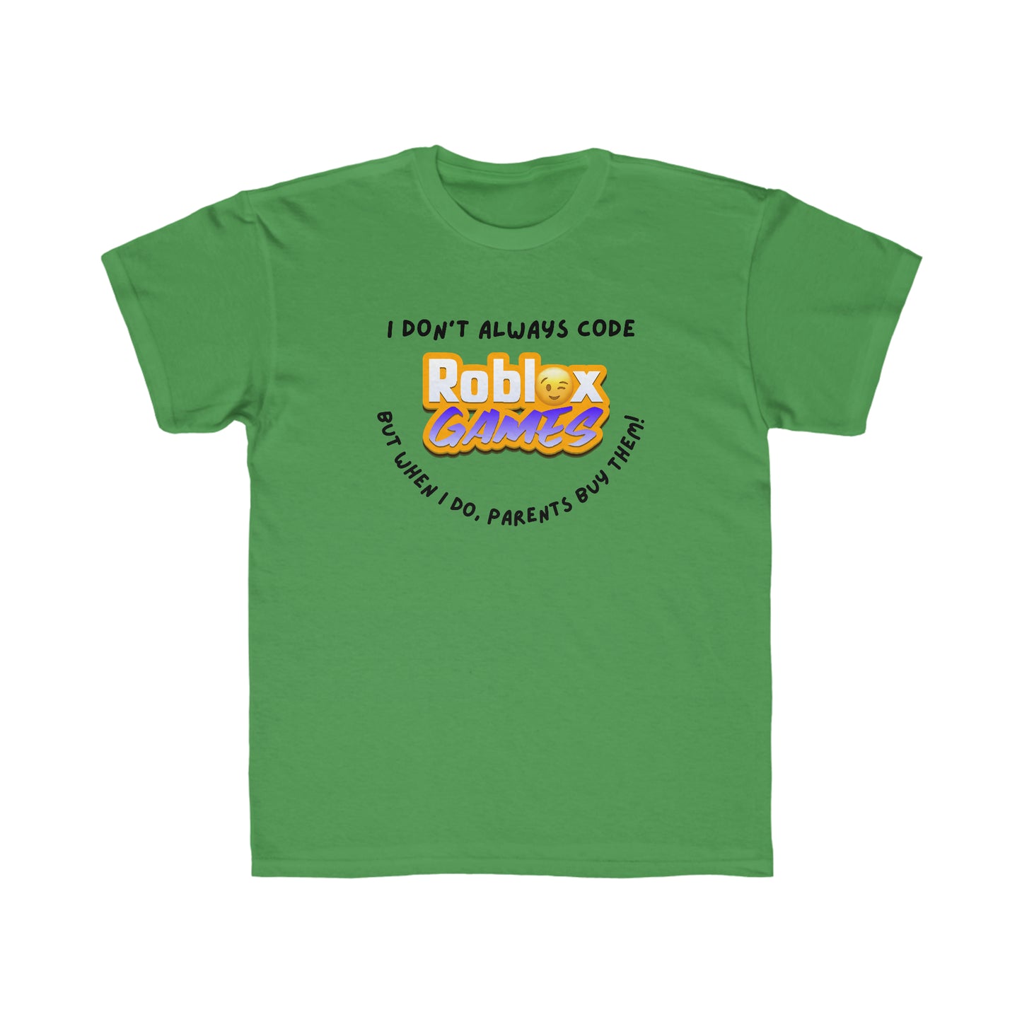 Roblox Game Coder Shirt | Sarcastic Kids' Game Developer Tee