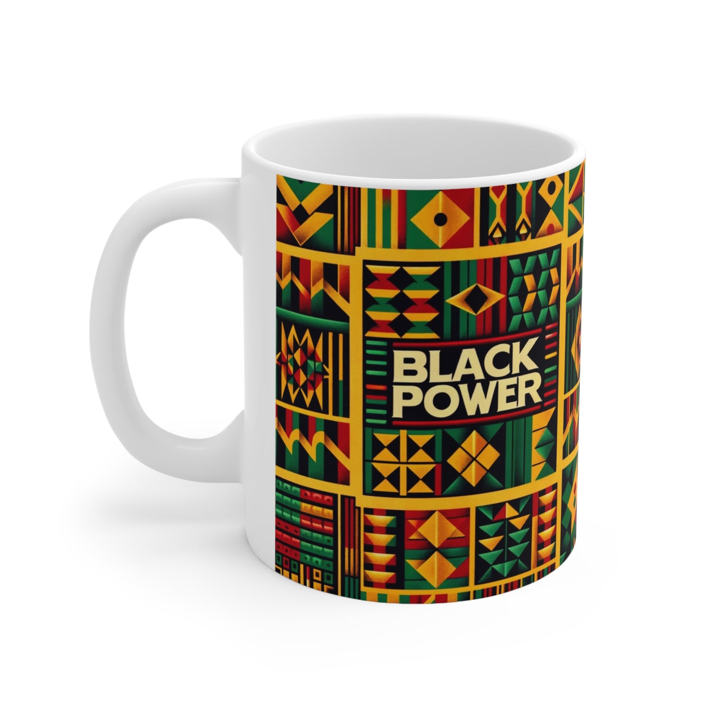 Black Power Coffee Mug , Black History Month Celebration Cup