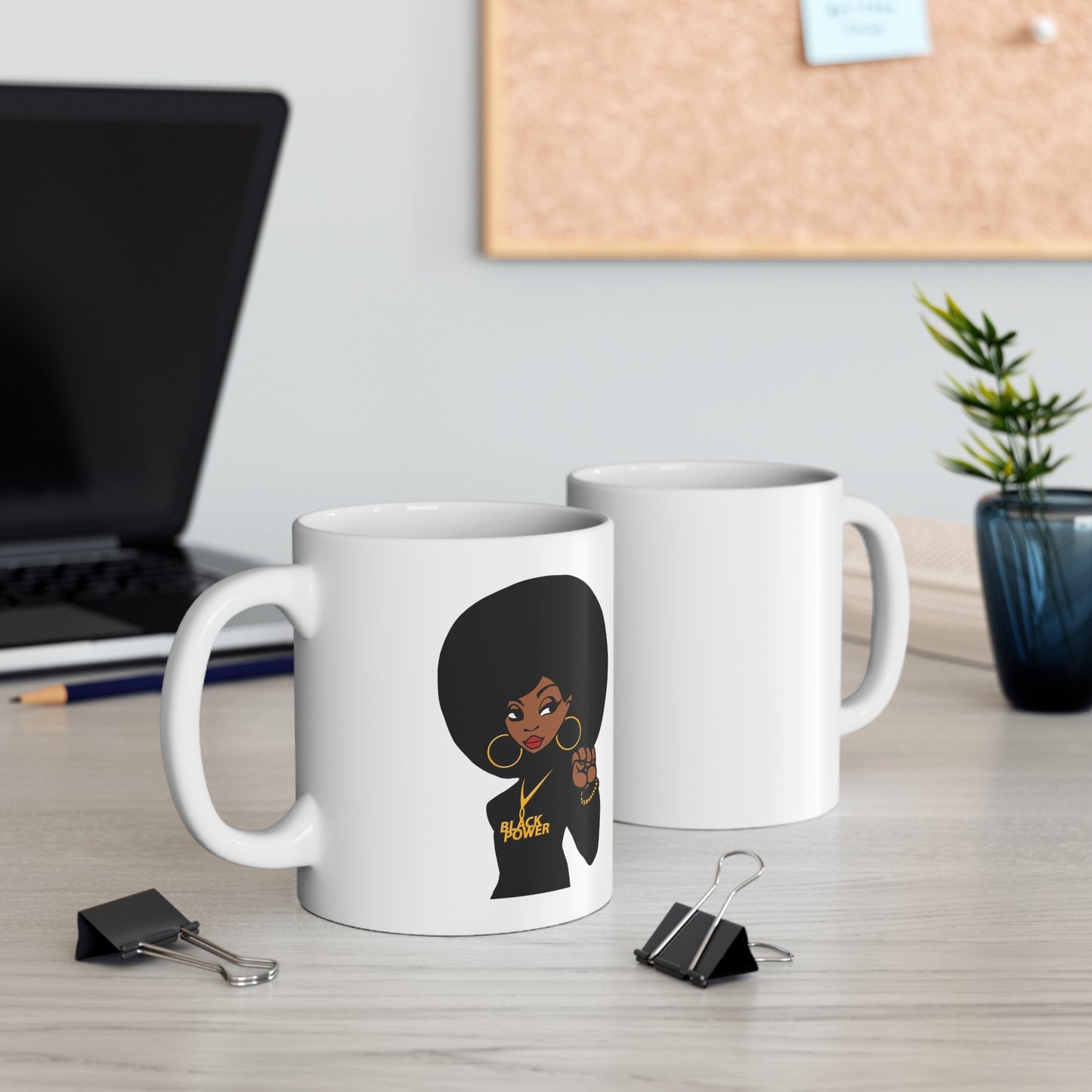 Black & Proud Pro Black Power Coffee Mug