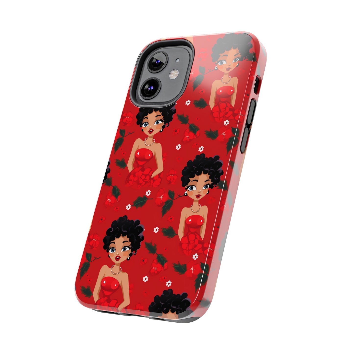 Black Betty Tough iPhone Case, African American Betty Boop iPhone Case