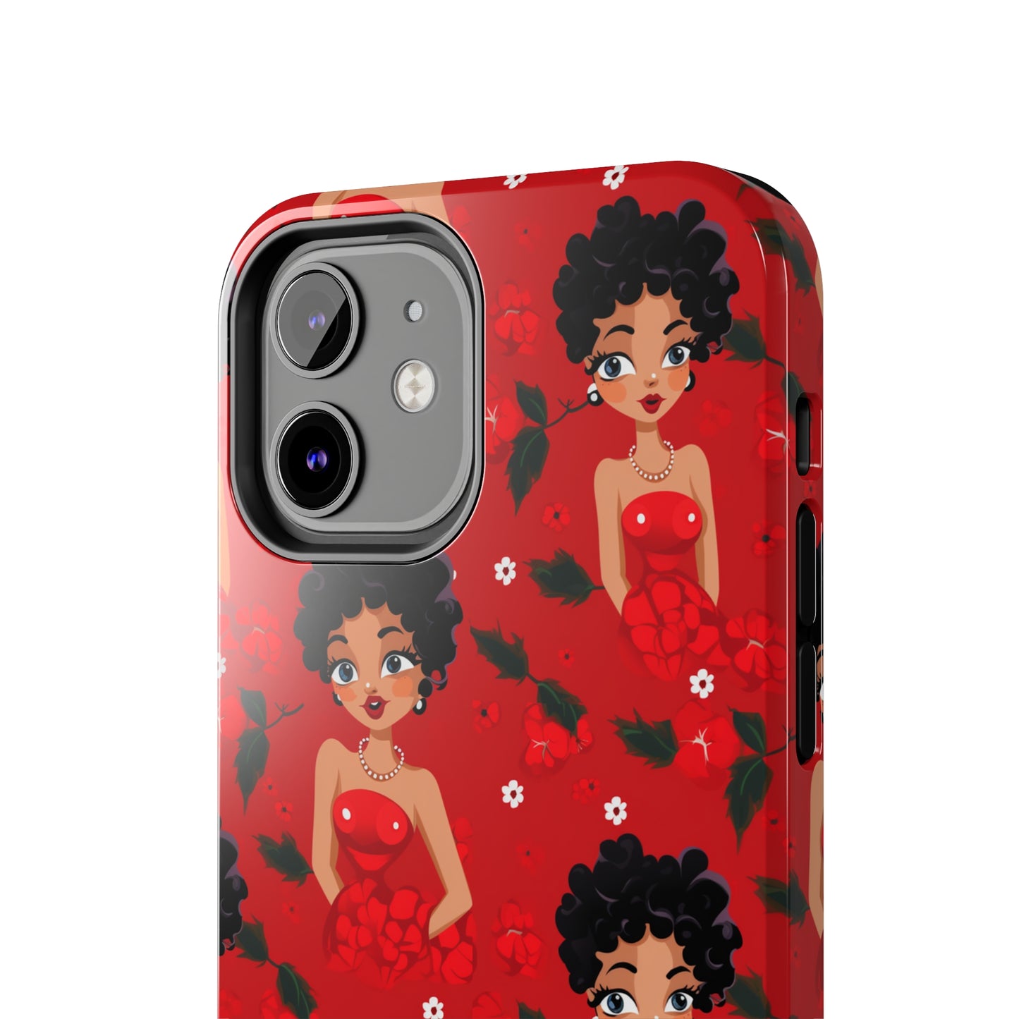 Black Betty Tough iPhone Case, African American Betty Boop iPhone Case