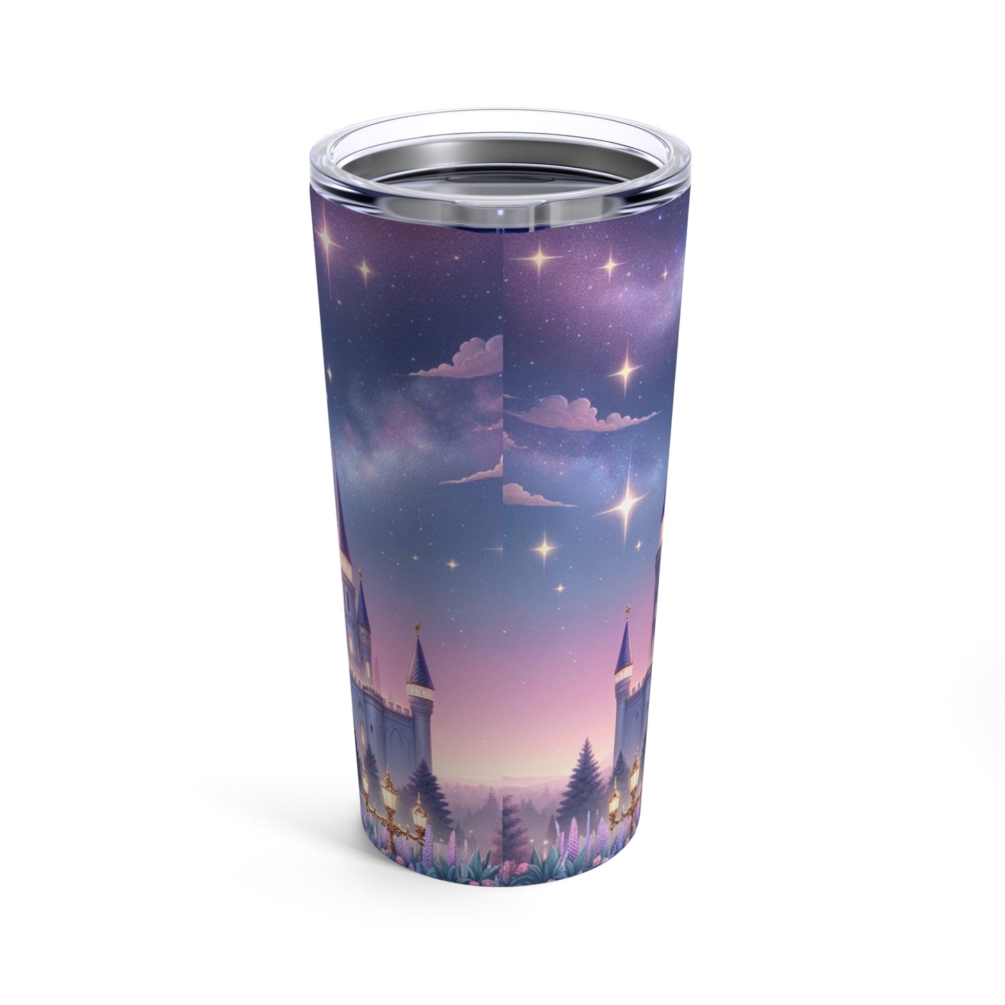 Magical Princess Castle 20oz Tumbler, Unicorn Fantasy Cup, Enchanted Castle Drinkware