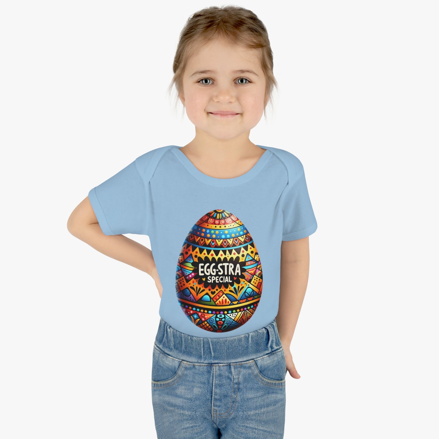 Egg-Stra Special' Easter Themed Baby Bodysuit,  Easter Infant Onesies,