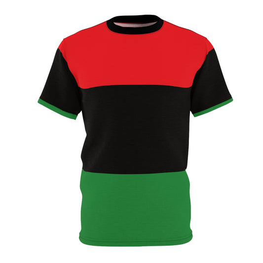 Red Black Green Shirt Garvey Men's T-Shirt,  Pan African Pro Black Apparel