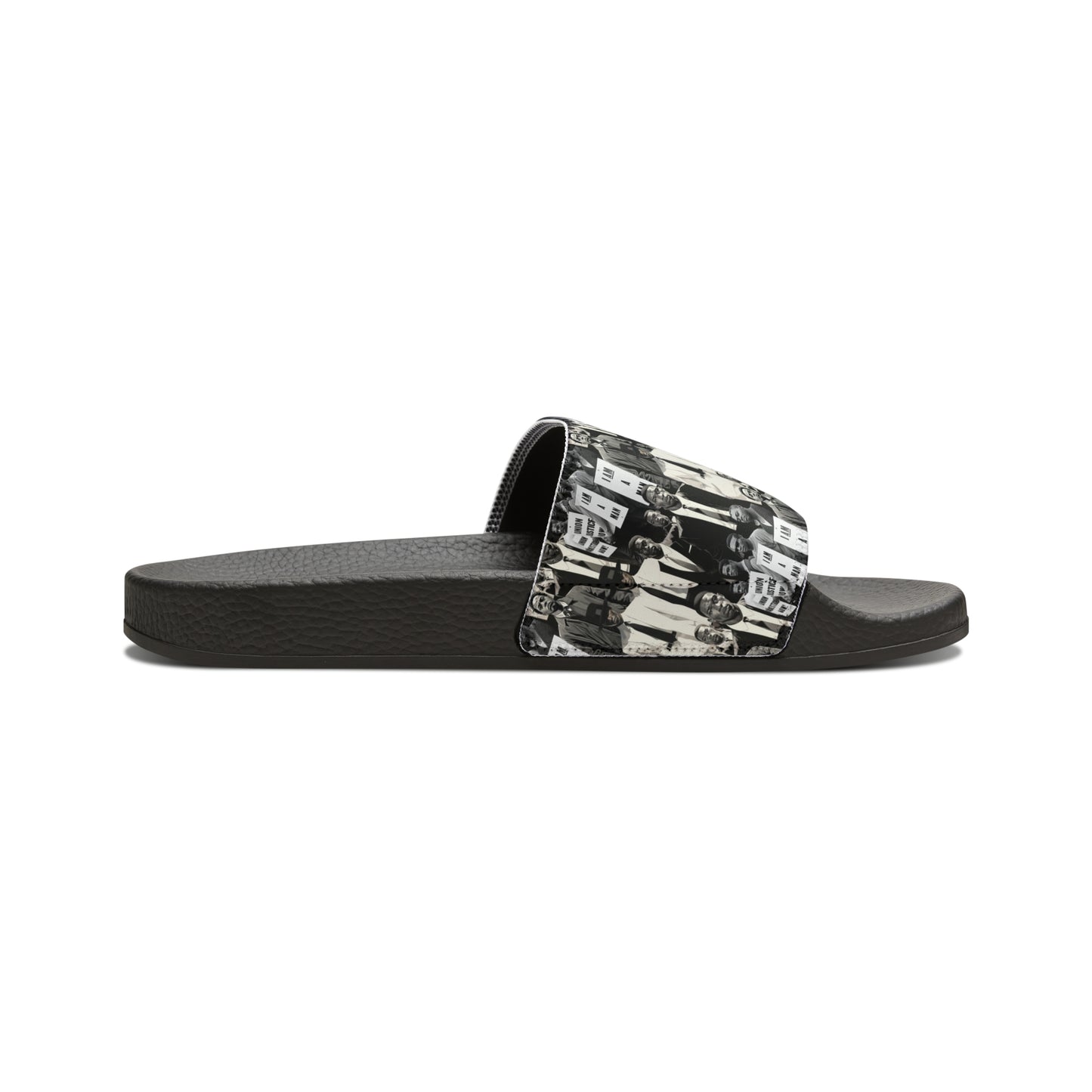 Civil Rights Black History Men's Slide Sandals, Civil Rights Symbol