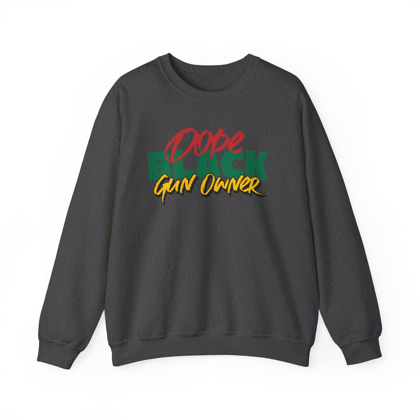 Dope Black Gun Owner Unisex Sweater, Black Self Defense Sweatshirt