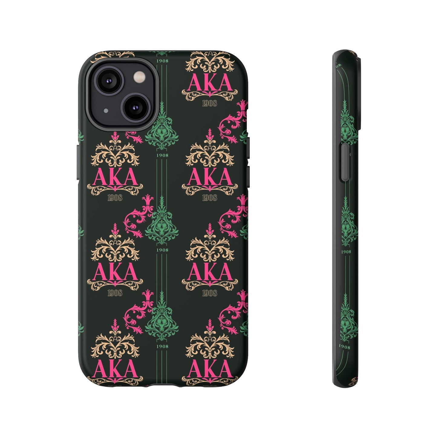 Alpha Kappa Alpha Tough iPhone Case, Dual-Layer Protection