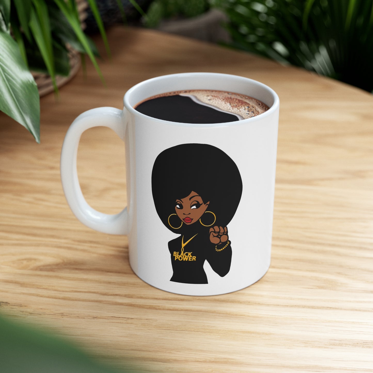 Black & Proud Pro Black Power Coffee Mug