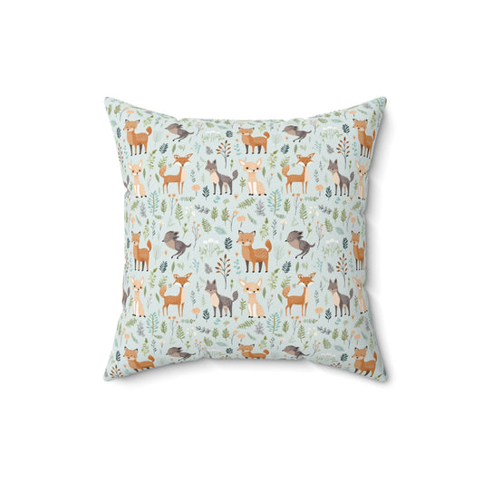 Whimsical Nursery Pillow, Dreamy Clouds, Cheery Suns, and Playful Stars