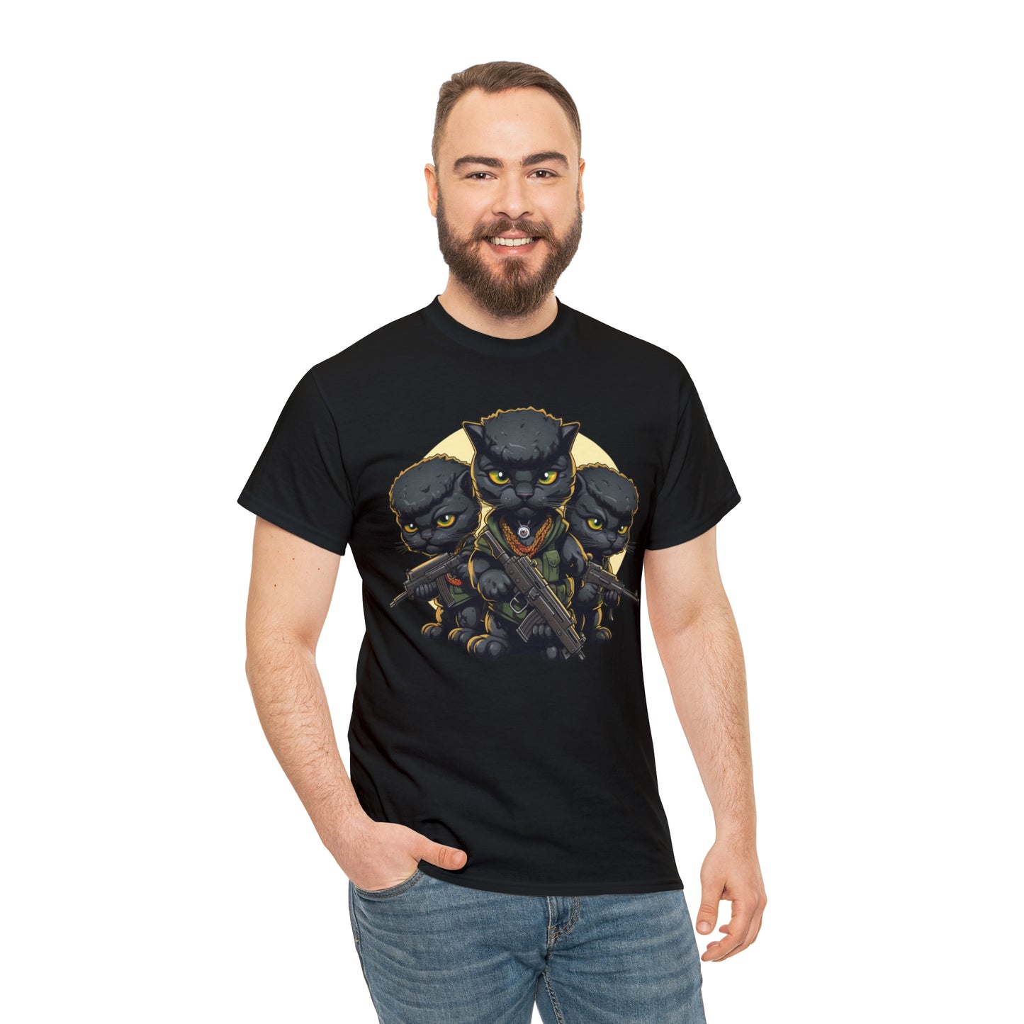 Black Panther Tee, Pro Pew Pew Tee,  Second Amendment T-Shirt