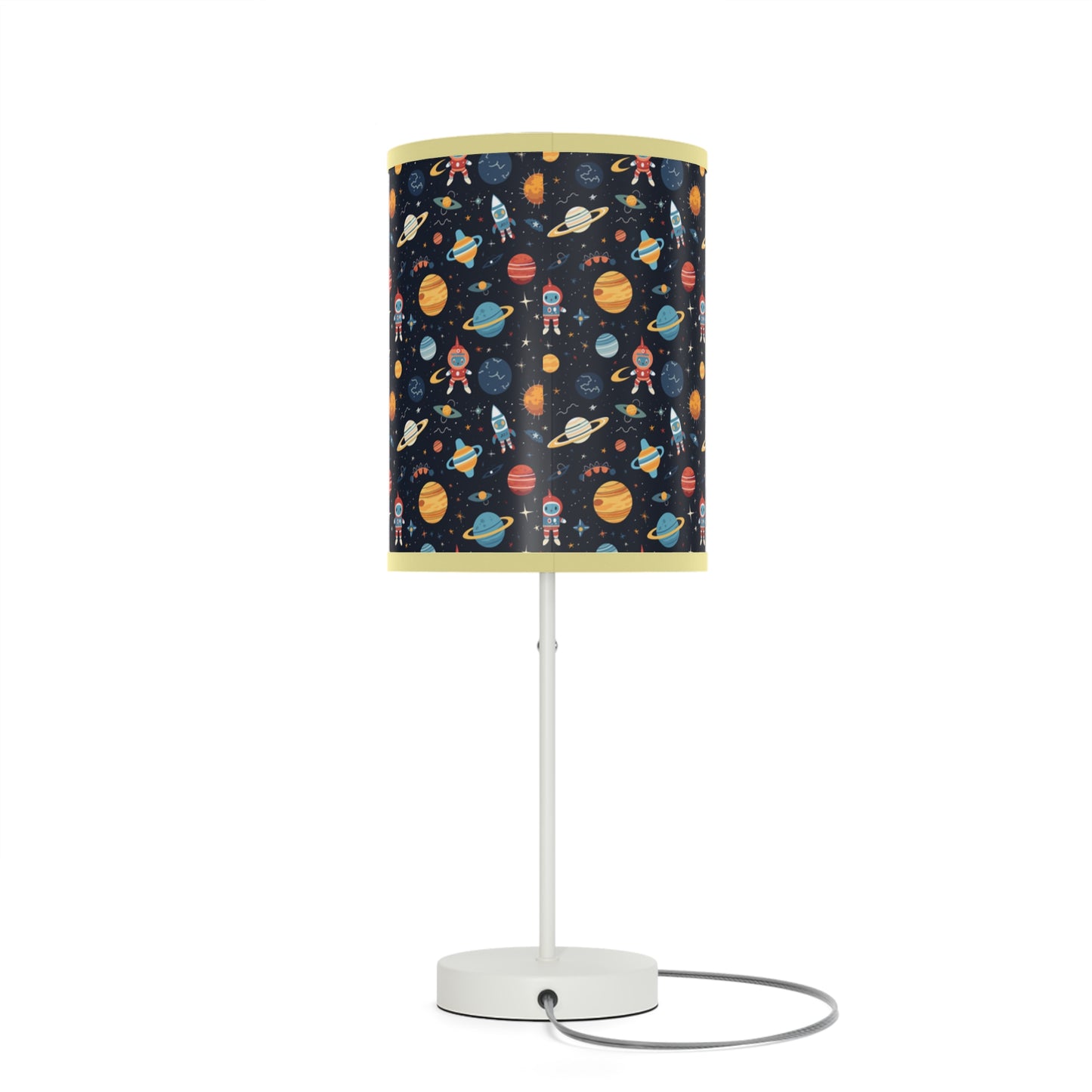 Galactic Explorer Space-Themed Table Lamp for Children's Bedrooms