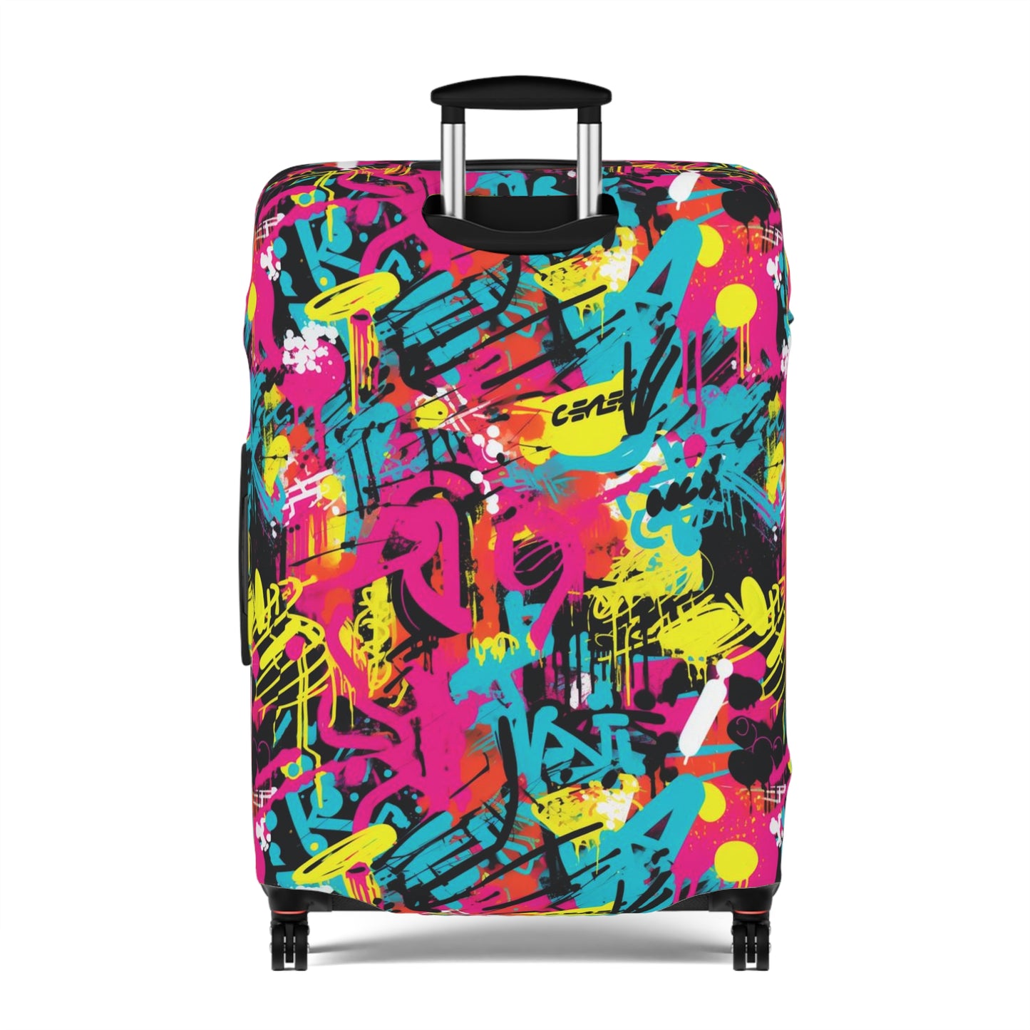 Urban Graffiti Pop ArtLuggage Cover, Street Art Suitcase Luggage Protector For Kids