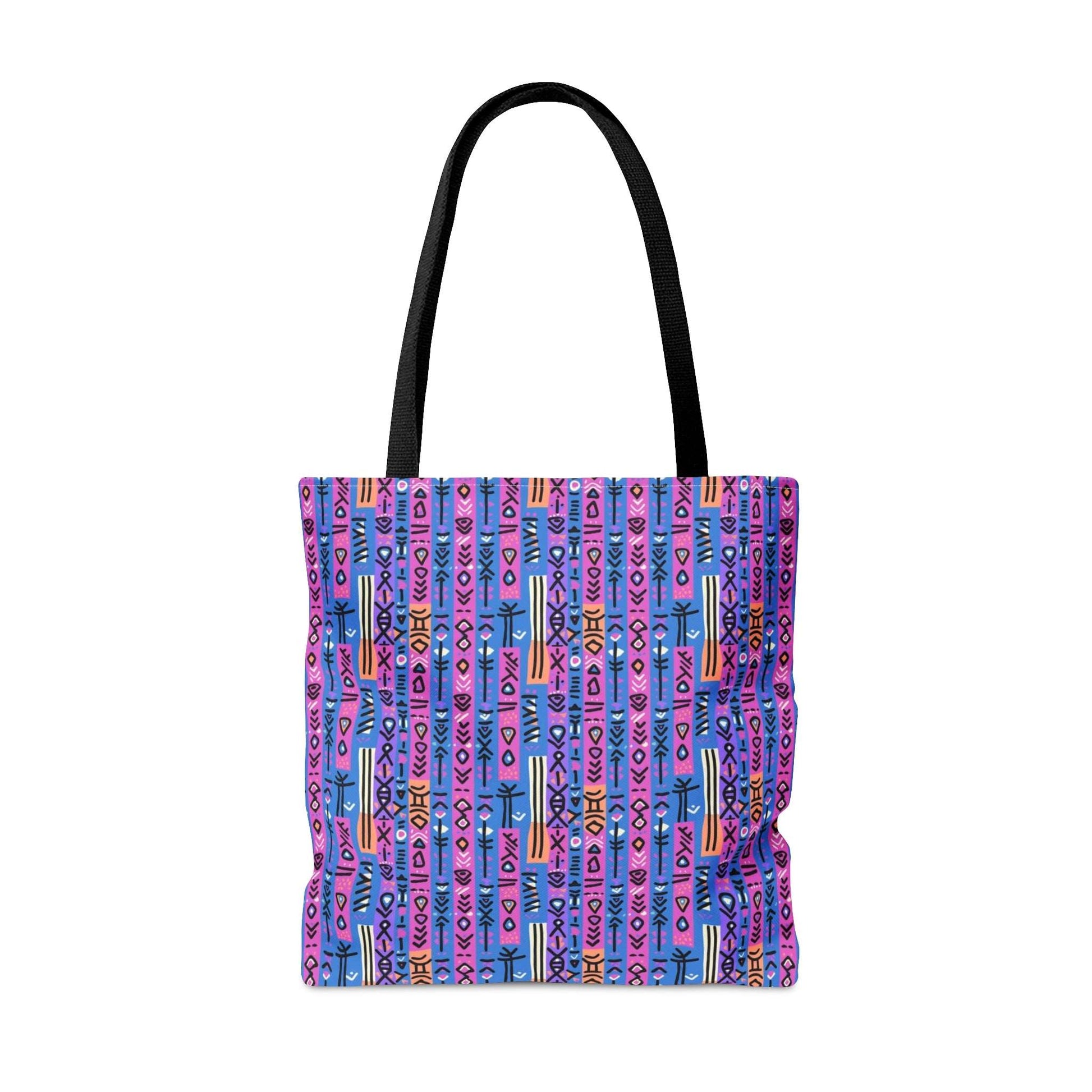 African Mud Cloth Easter Themed Bag, African Print Easter Themed Basket, Festive Easter Carryall