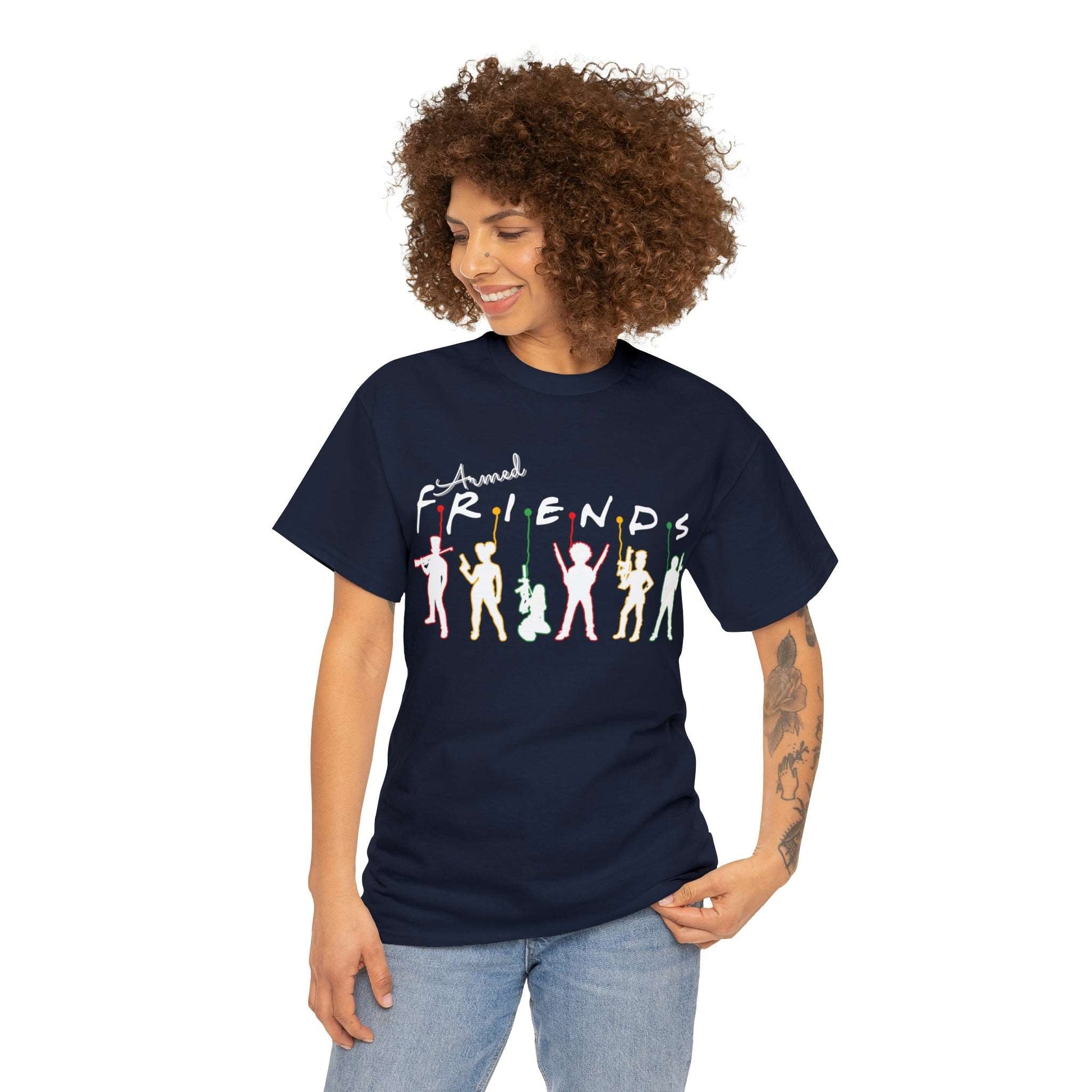 Armed Friends Unisex Cotton T-Shirt, 2nd Amendment Friends Who Shoot Together T-Shit