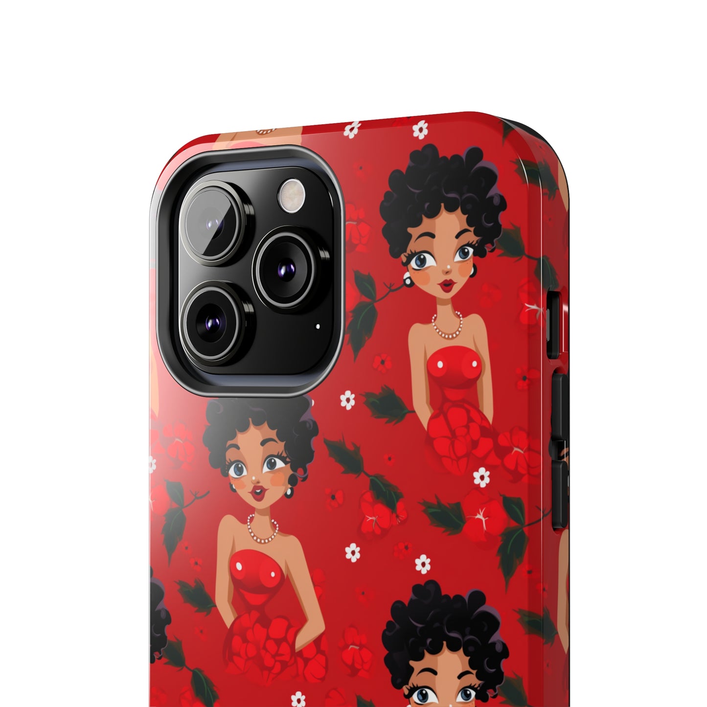 Black Betty Tough iPhone Case, African American Betty Boop iPhone Case