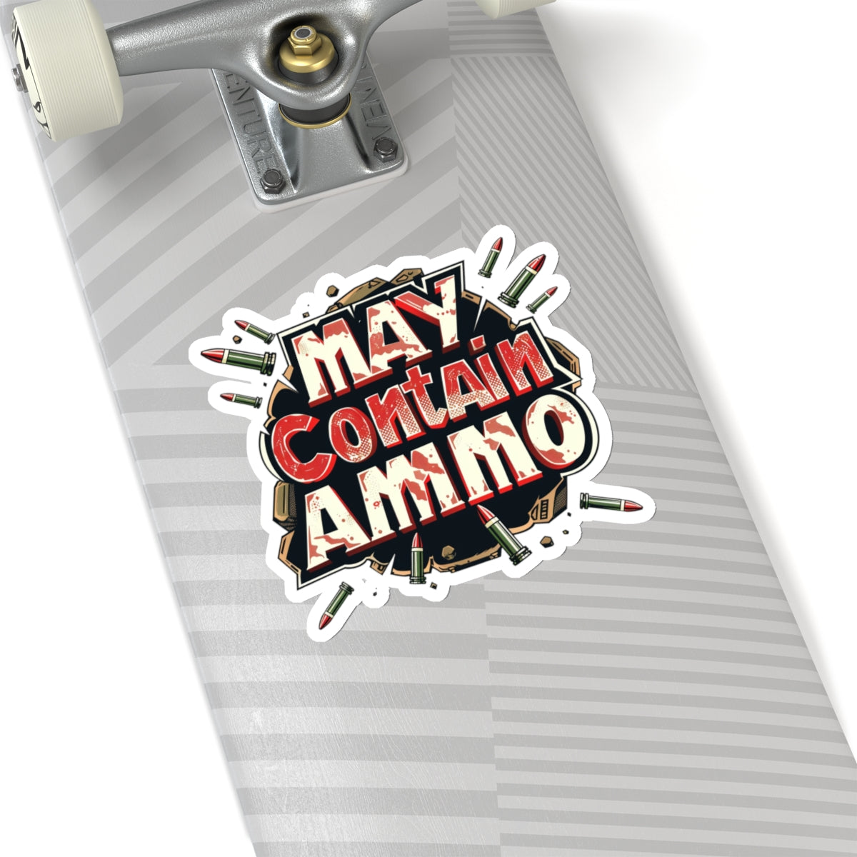 May Contain Ammo Humorous, 5-Pack - Pro Gun Durable Sticker Set