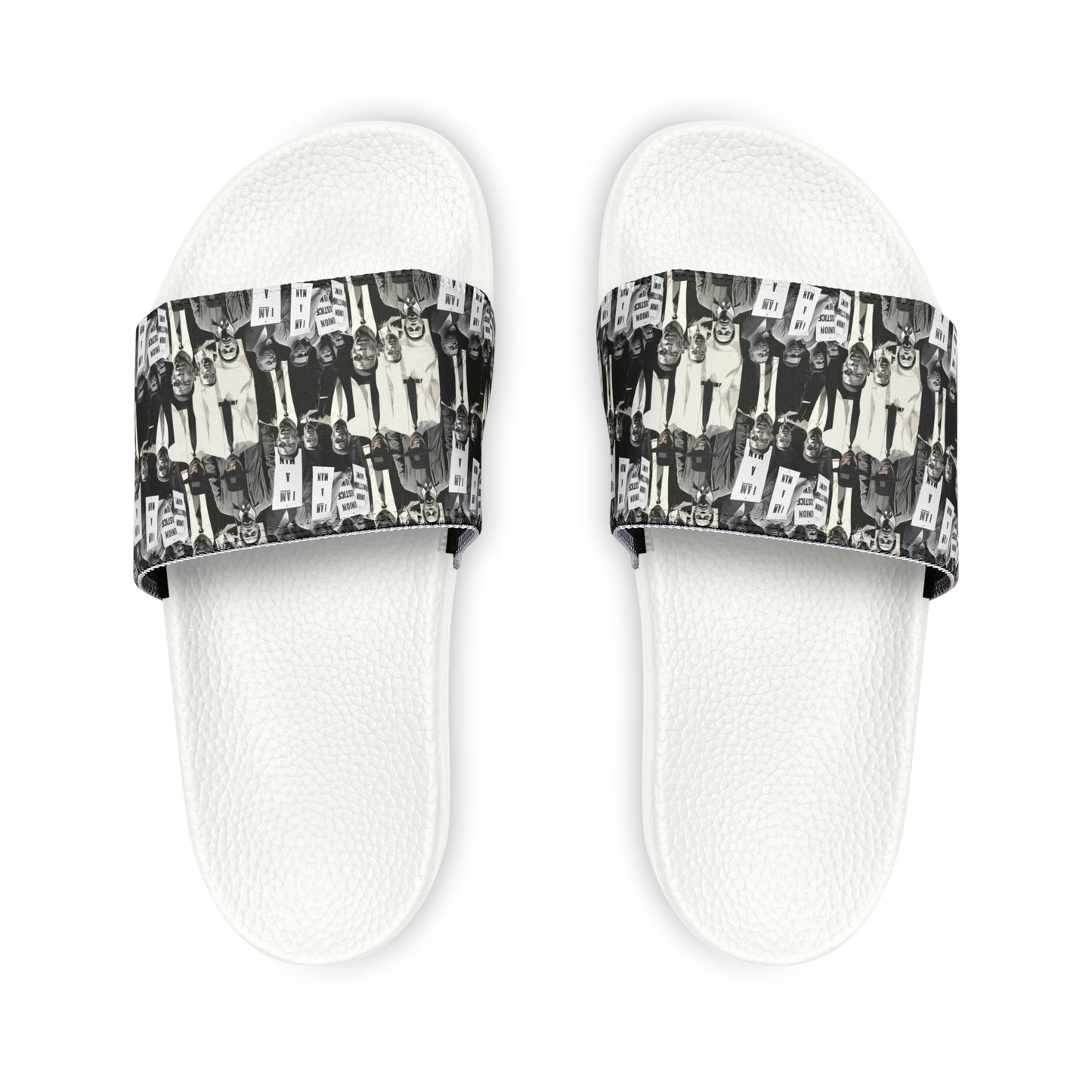 Civil Rights Black History Men's Slide Sandals, Civil Rights Symbol