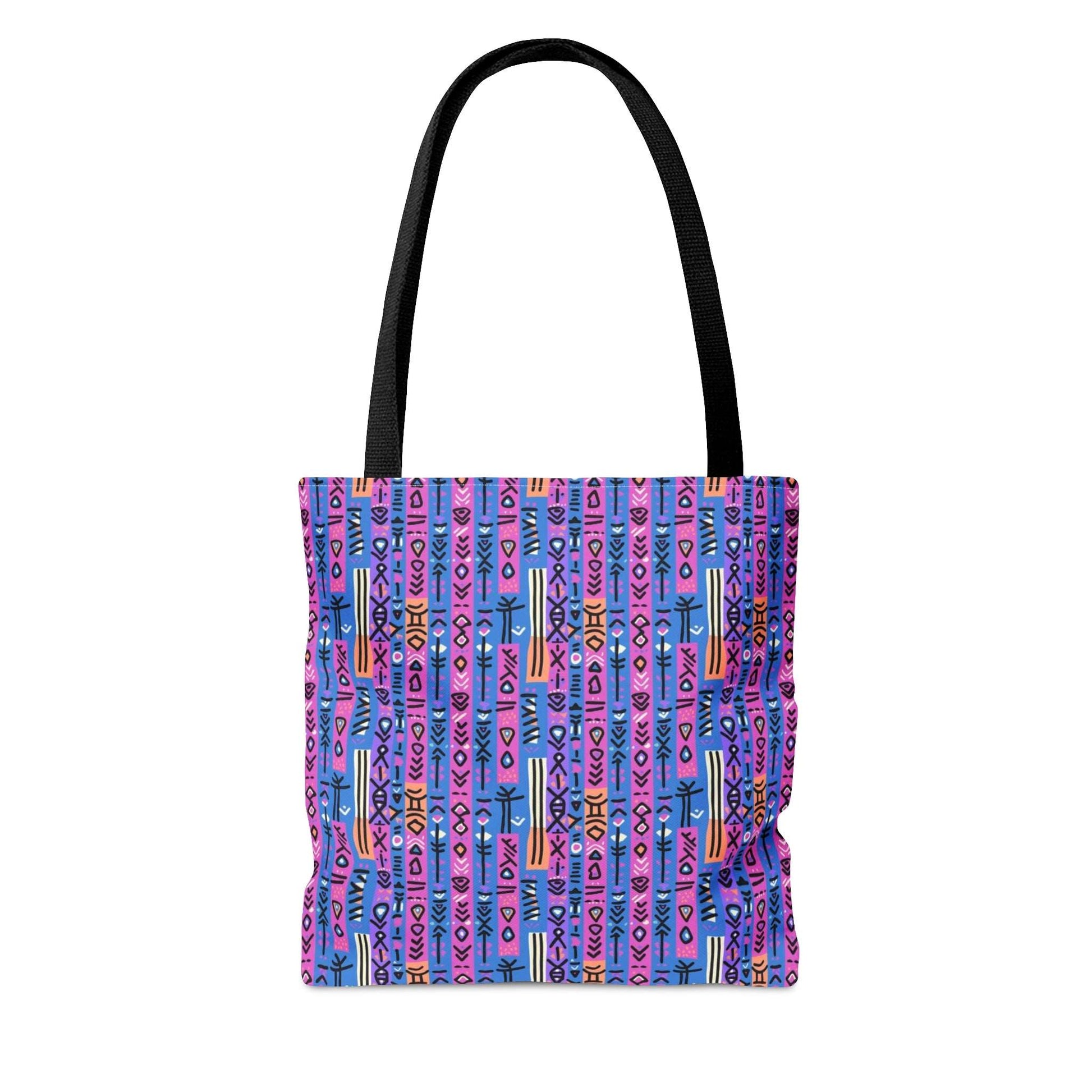 African Mud Cloth Easter Themed Bag, African Print Easter Themed Basket, Festive Easter Carryall