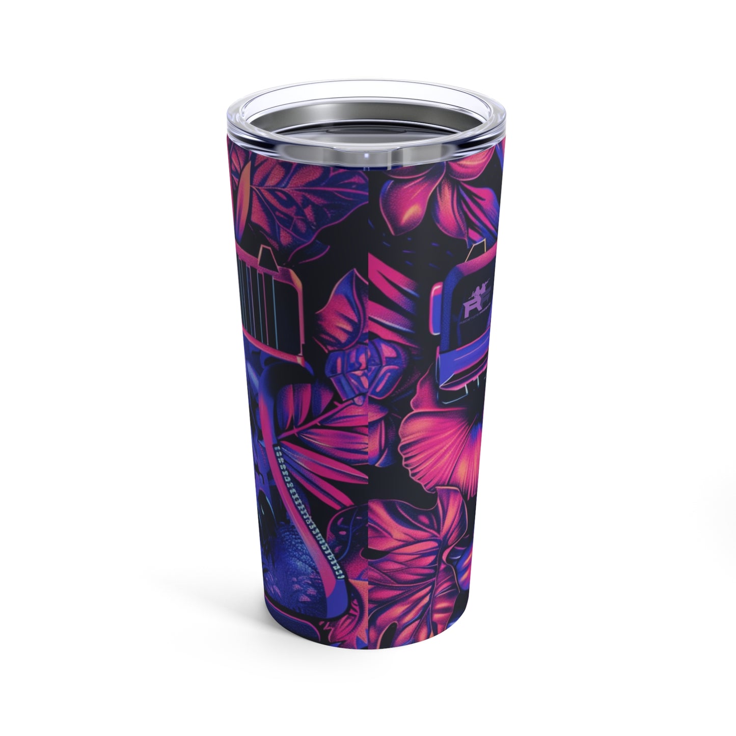 Tropical Handgun Stainless Steel 20oz Tumbler, Pro 2A Tropical Handgun Reusable Travelers Cup