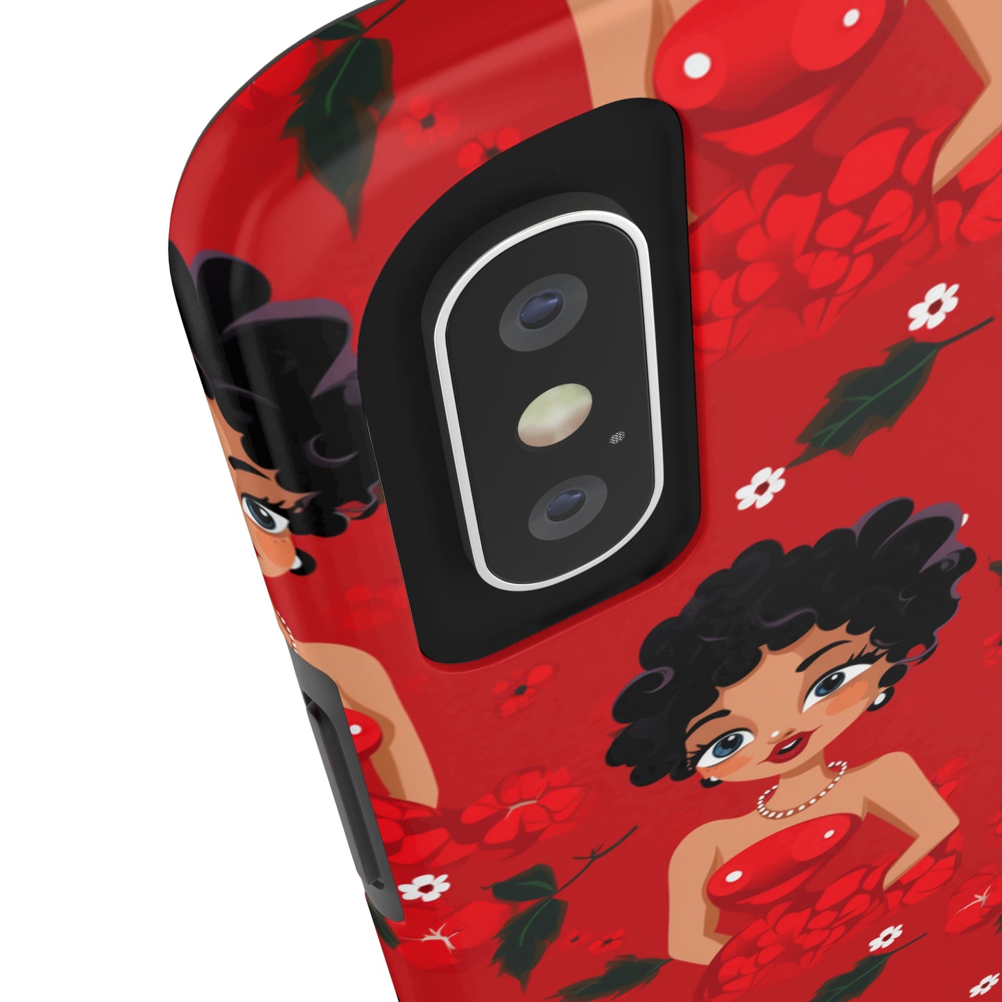 Black Betty Tough iPhone Case, African American Betty Boop iPhone Case