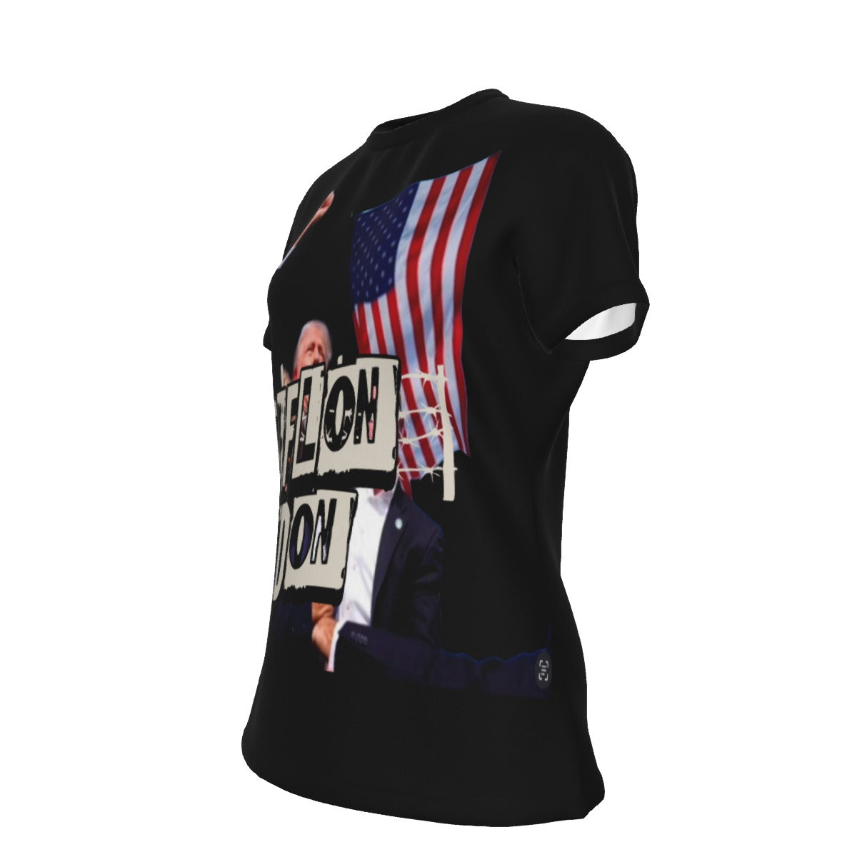 Women's Teflon Don T-Shirt, Donald Trump 2024, Make America Great, Political Shirt