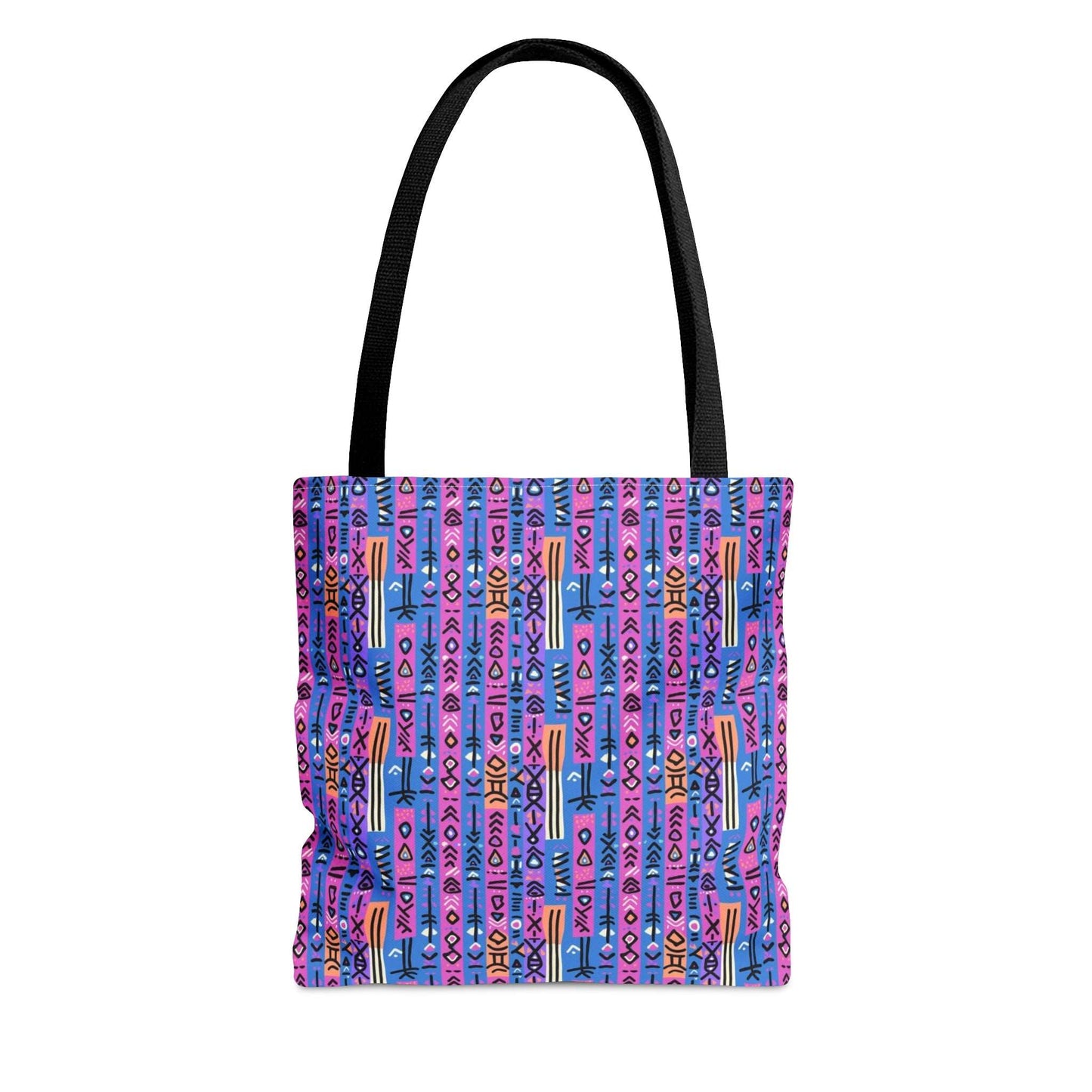 African Mud Cloth Easter Themed Bag, African Print Easter Themed Basket, Festive Easter Carryall