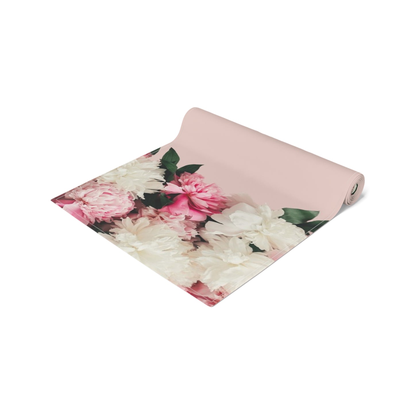 Elegant Peony Blossoms Mother's Day Table Runner, Elegant Mother's Day Decoration