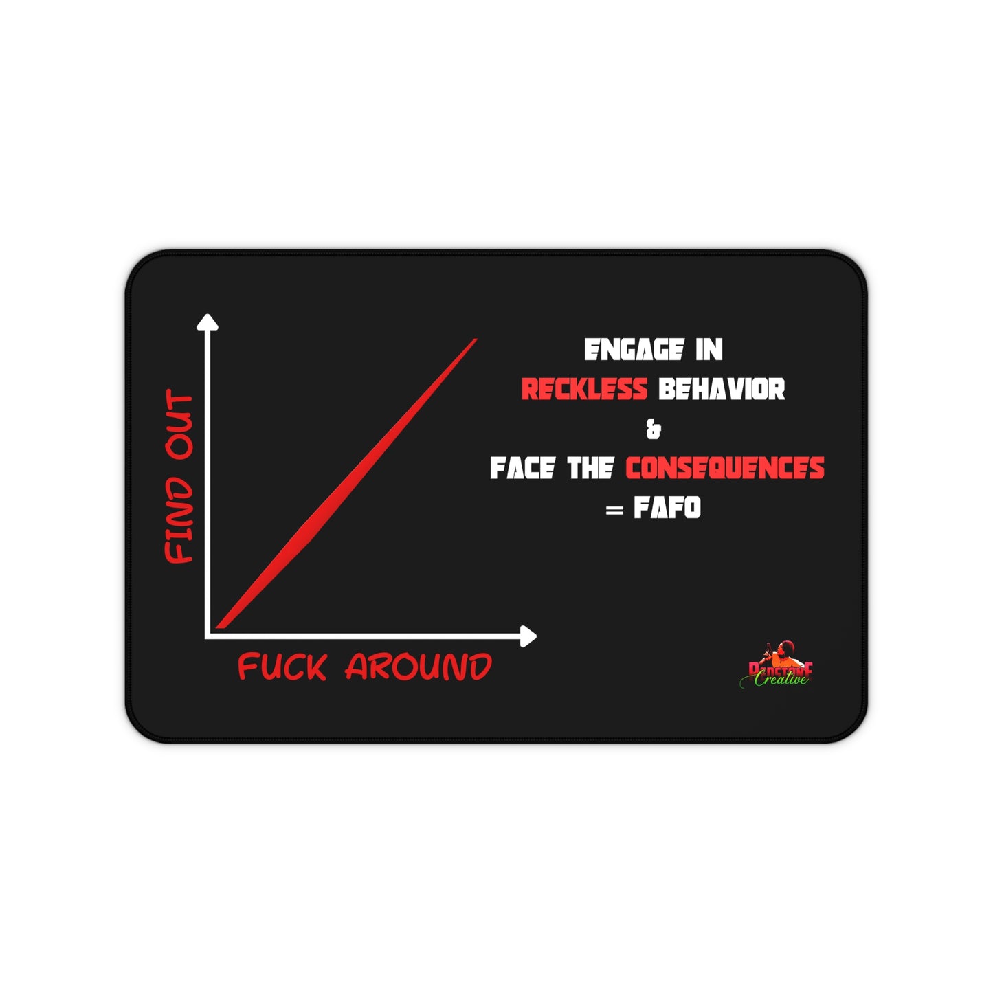 FAFO F*Ck Around and Find Out Handgun, Shotgun, and Rifle Cleaning Mat - 3 Sizes