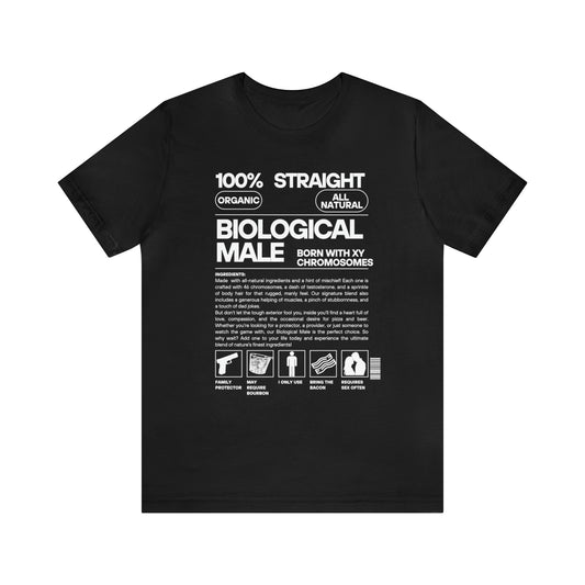 Nature's Finest Blend: The Biological Male TShirt