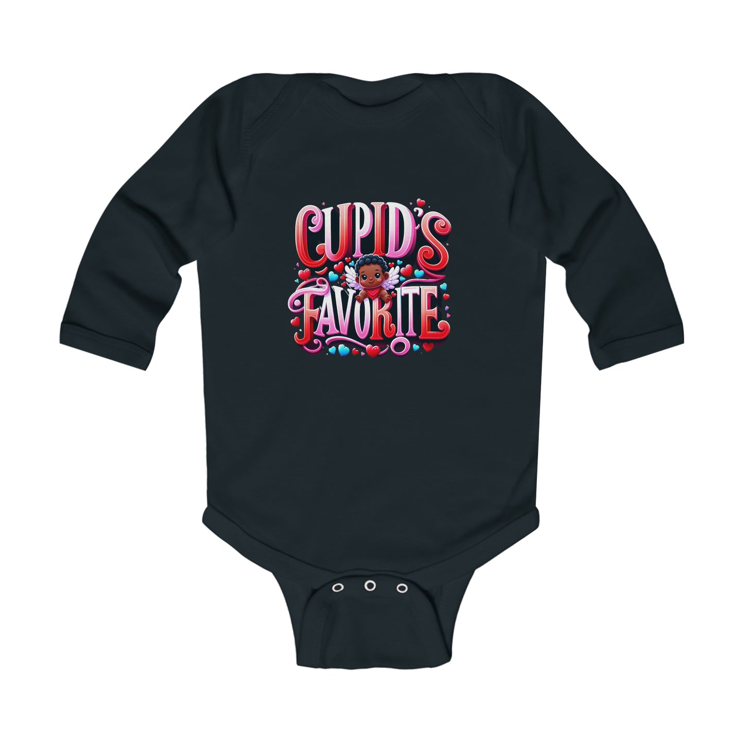 Newborn Baby Valentines Day Infant Long Sleeve Bodysuit