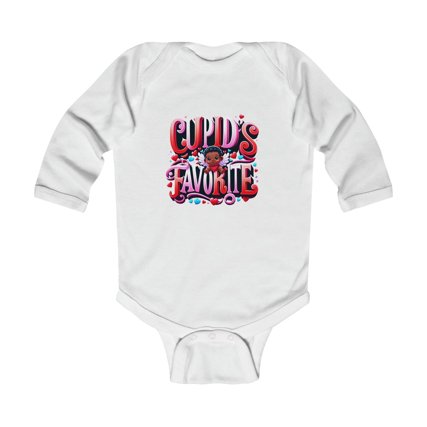 Newborn Baby Valentines Day Infant Long Sleeve Bodysuit