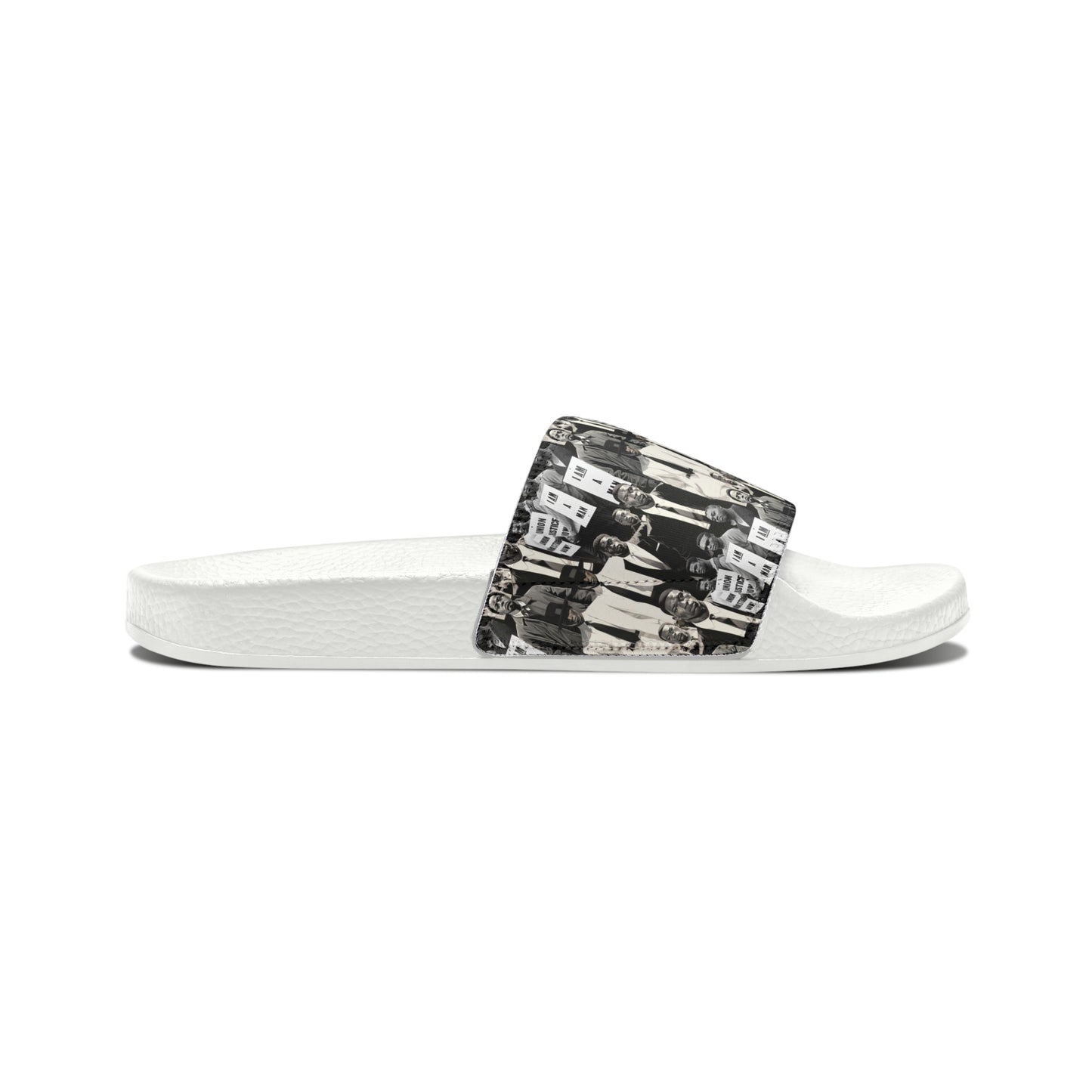 Civil Rights Black History Men's Slide Sandals, Civil Rights Symbol