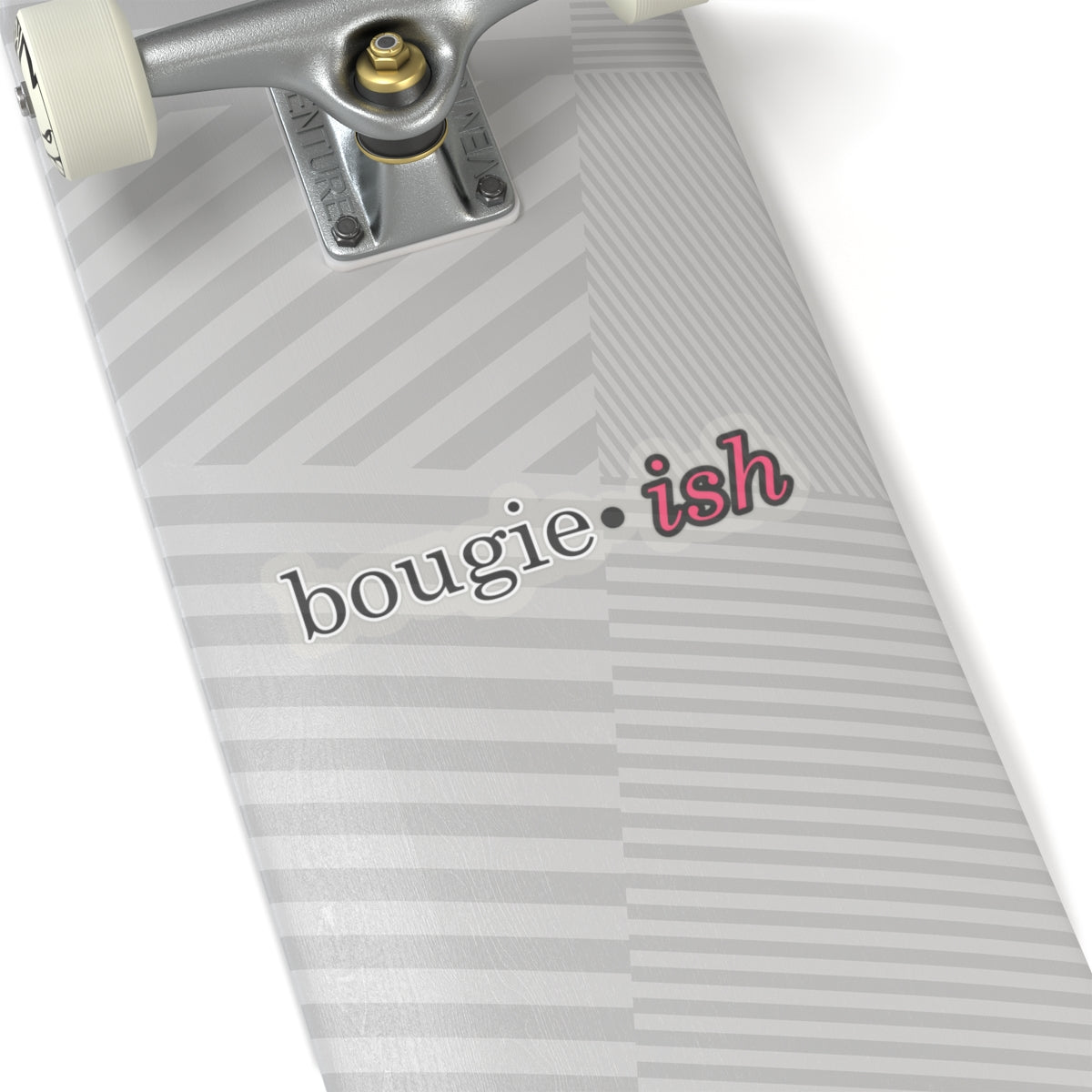 Bougie-ish Kiss Cut Vinyl Sticker, Bougie Craft Stationary, Bougie Baby, Pink White or Transparent Sticker