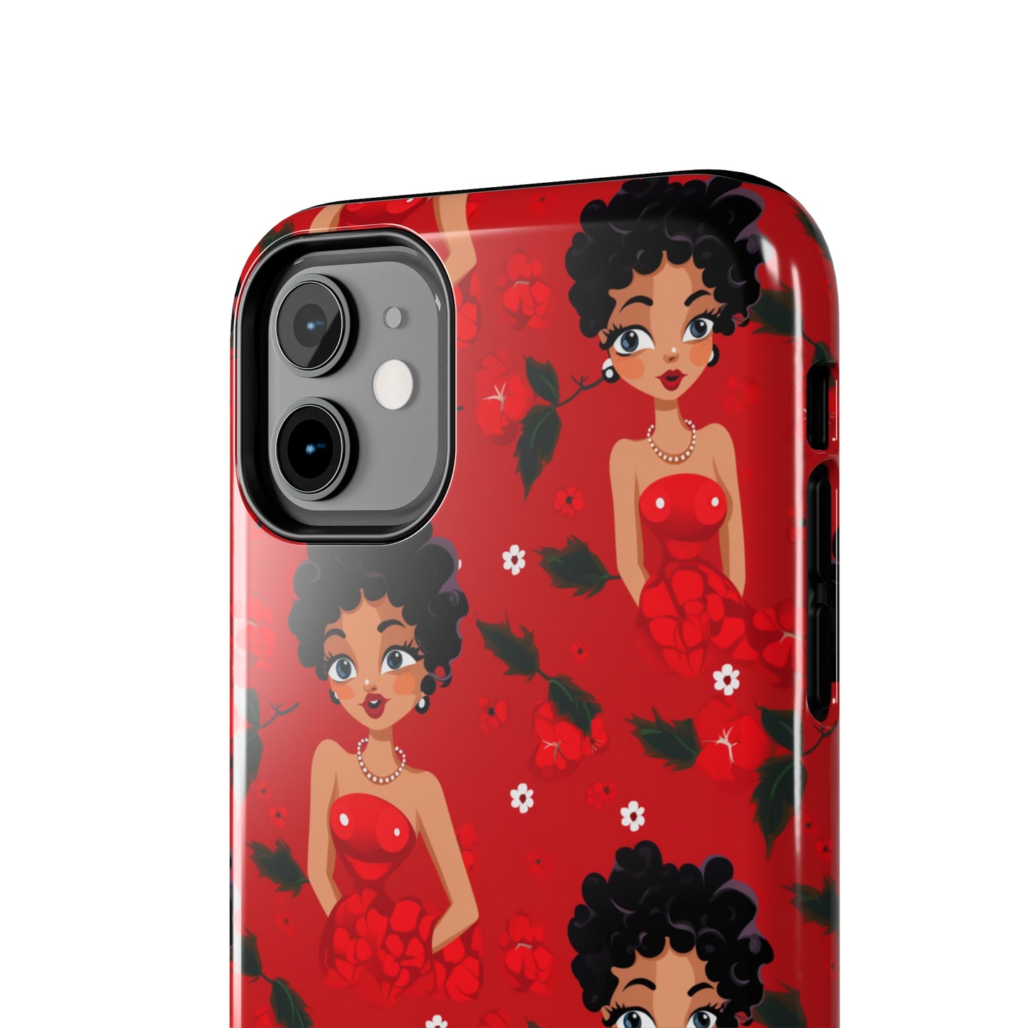 Black Betty Tough iPhone Case, African American Betty Boop iPhone Case