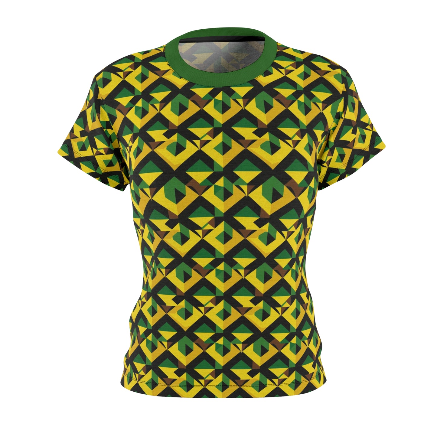 Jamaican Rhythm Women's Top, Jamaican Flag Fusion Apparel