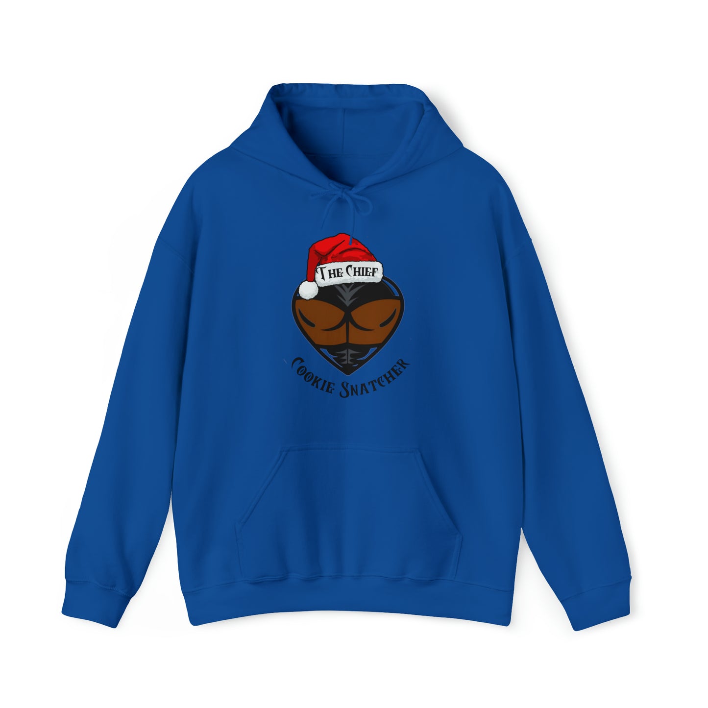 The Chief Chocolate Cookie Snatcher Men's Hoodie, Naughty Christmas Sweater For Chocolate Cookie Lovers