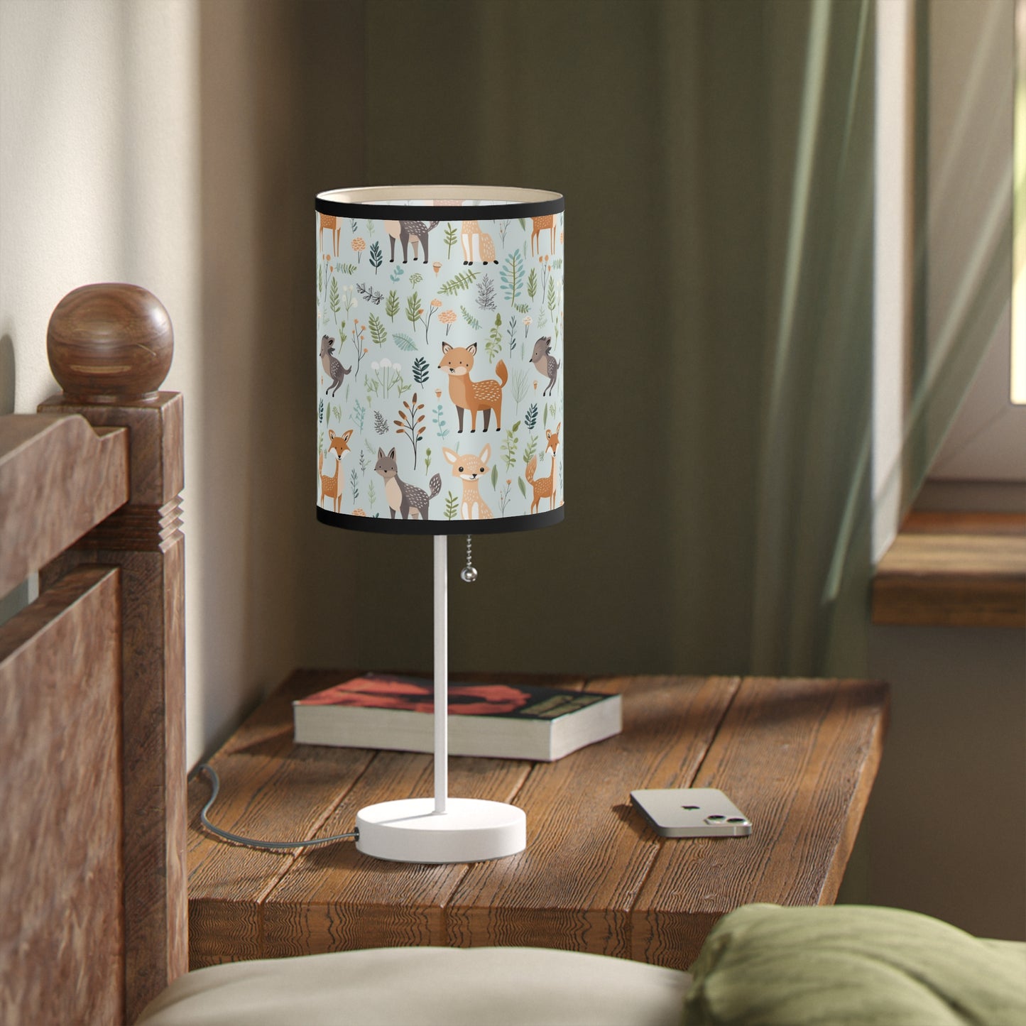 Whimsical Nursery Table Lamp, Dreamy Clouds, Cheery Suns