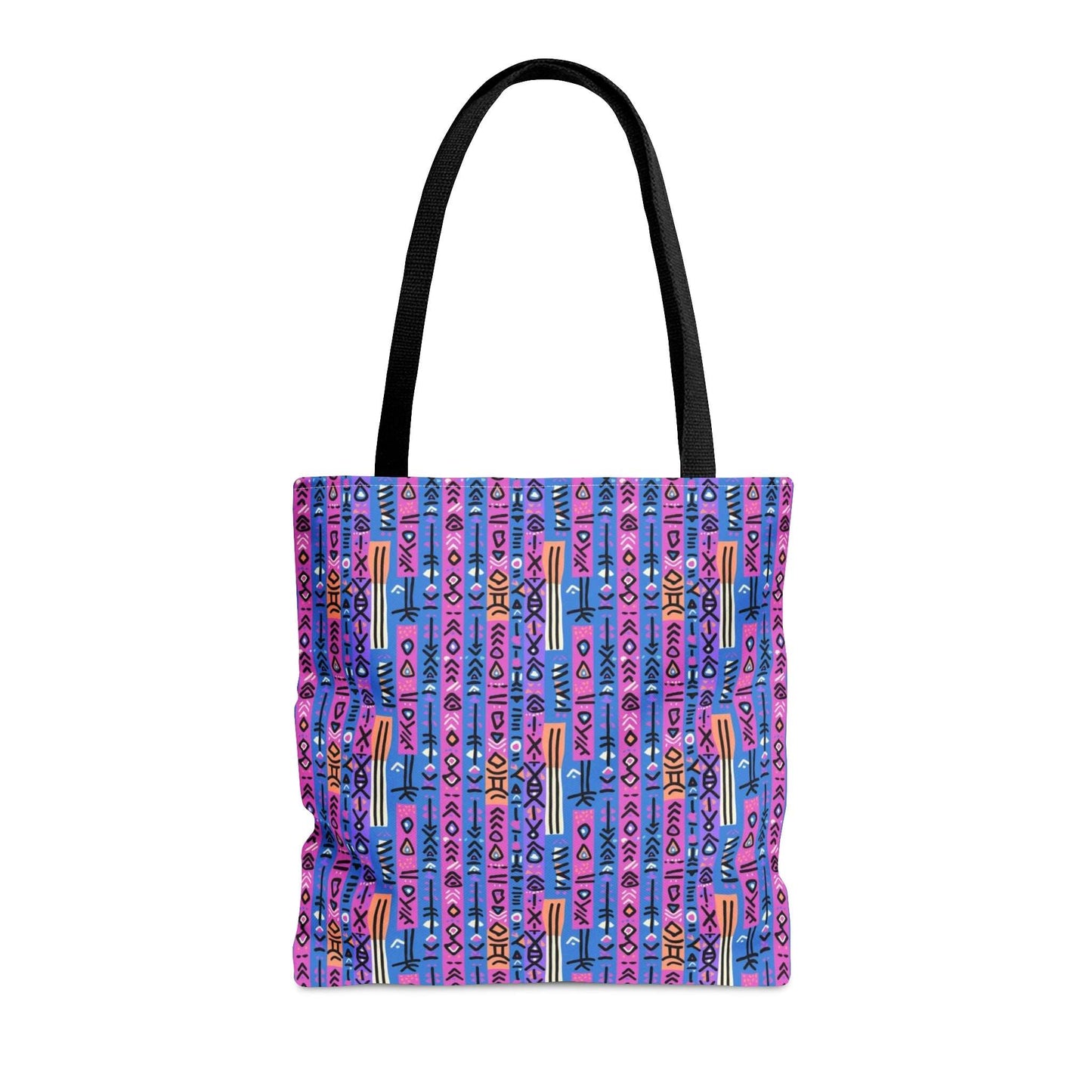 African Mud Cloth Easter Themed Bag, African Print Easter Themed Basket, Festive Easter Carryall