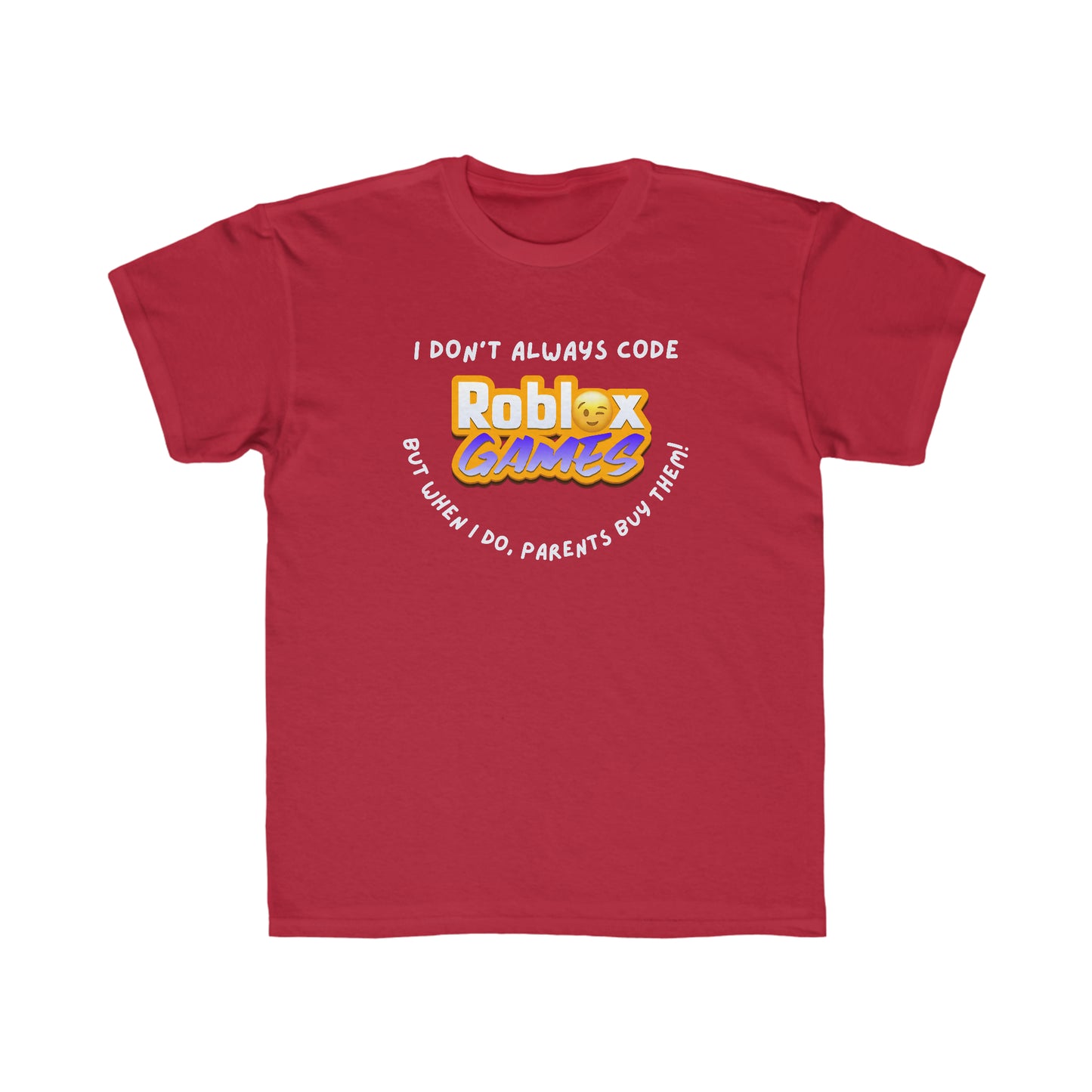 Roblox Game Coder Shirt | Sarcastic Kids' Game Developer Tee