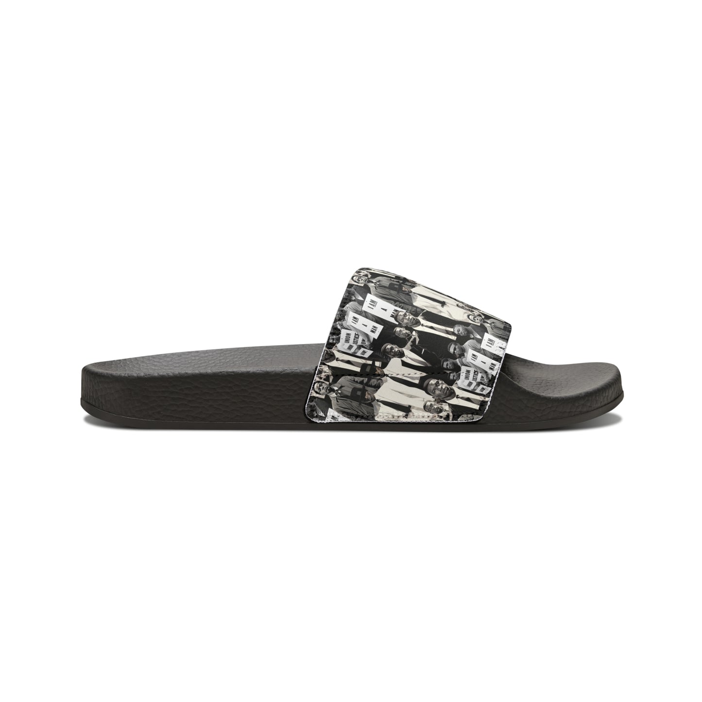 Civil Rights Black History Men's Slide Sandals, Civil Rights Symbol