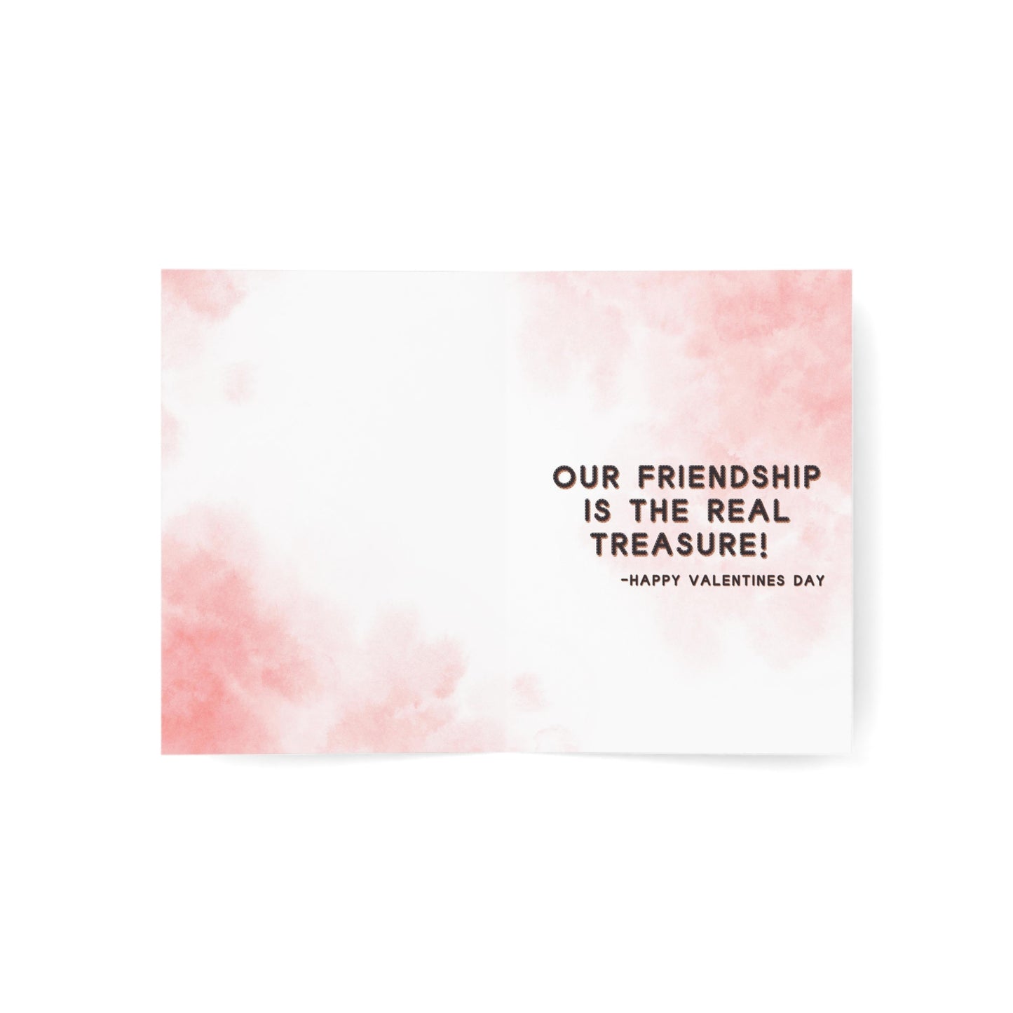 Friends Forever Heart to Heart,  Set Of  Kid Friendly Valentine's Day Greeting Cards (1, 10, 30, and 50pcs),