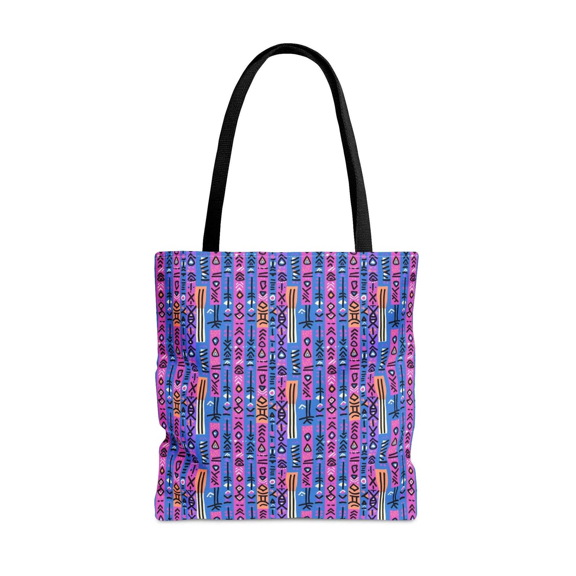 African Mud Cloth Easter Themed Bag, African Print Easter Themed Basket, Festive Easter Carryall