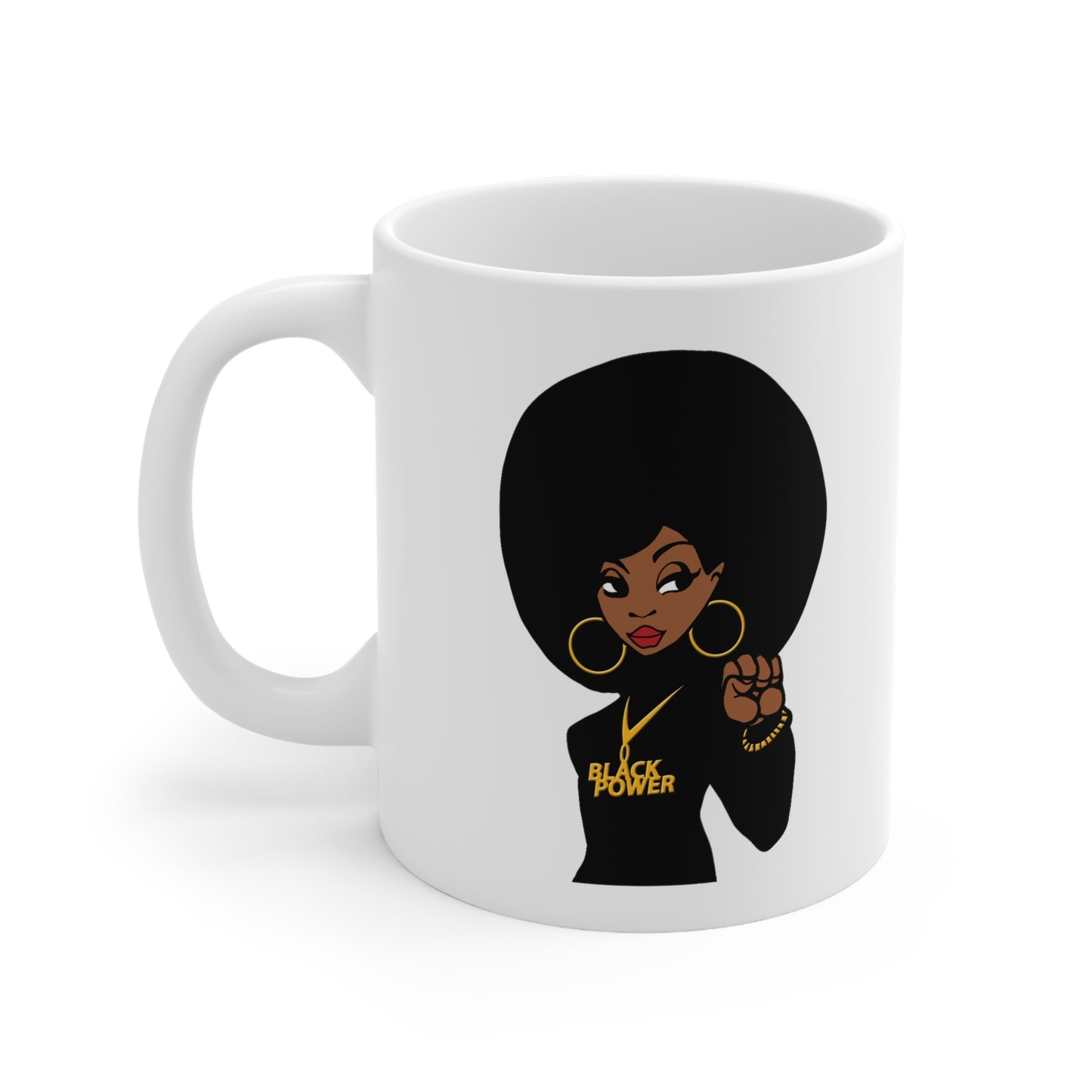 Black & Proud Pro Black Power Coffee Mug