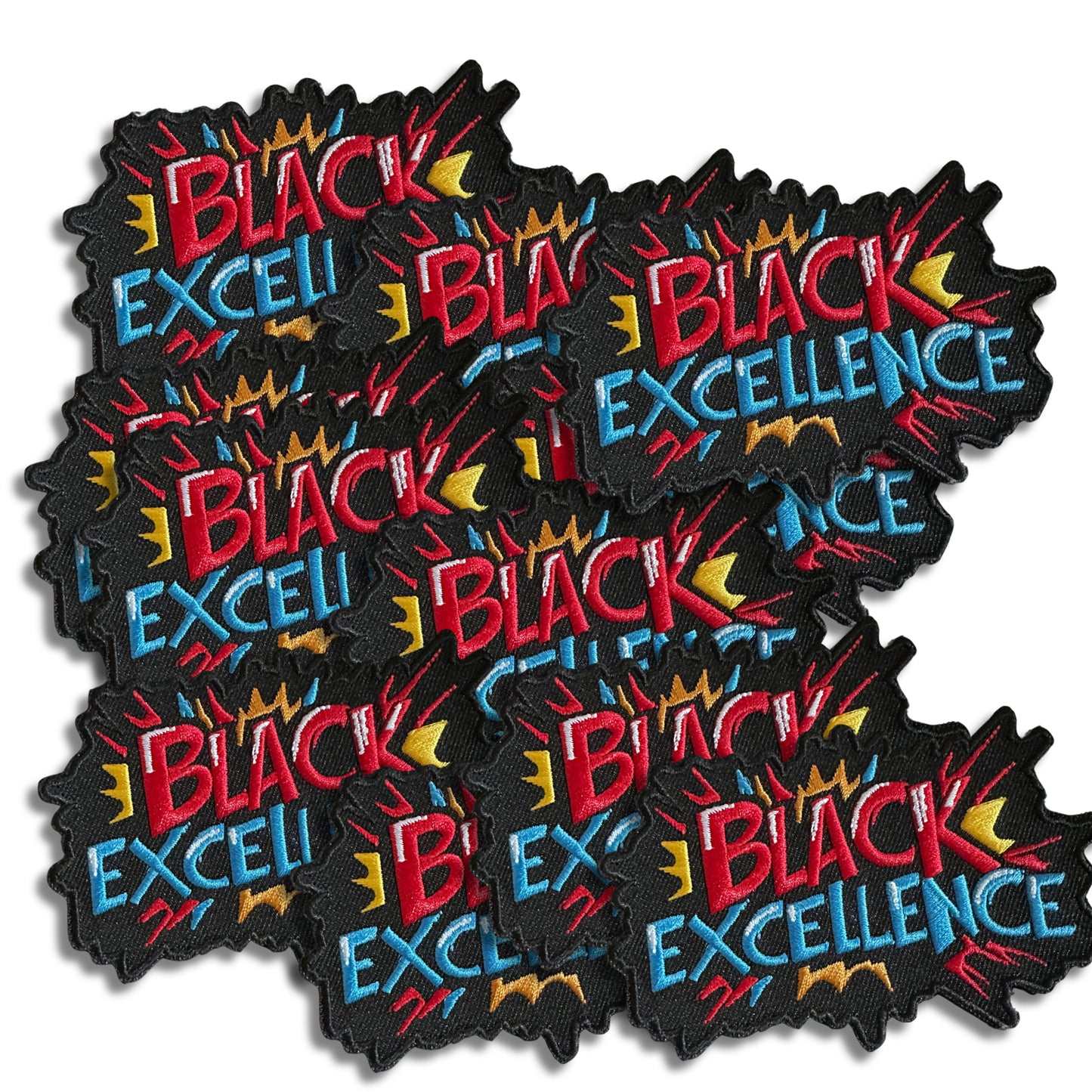 Black Superhero Word Theme Patch, Pro Black Excellence Patch,Black History Patch